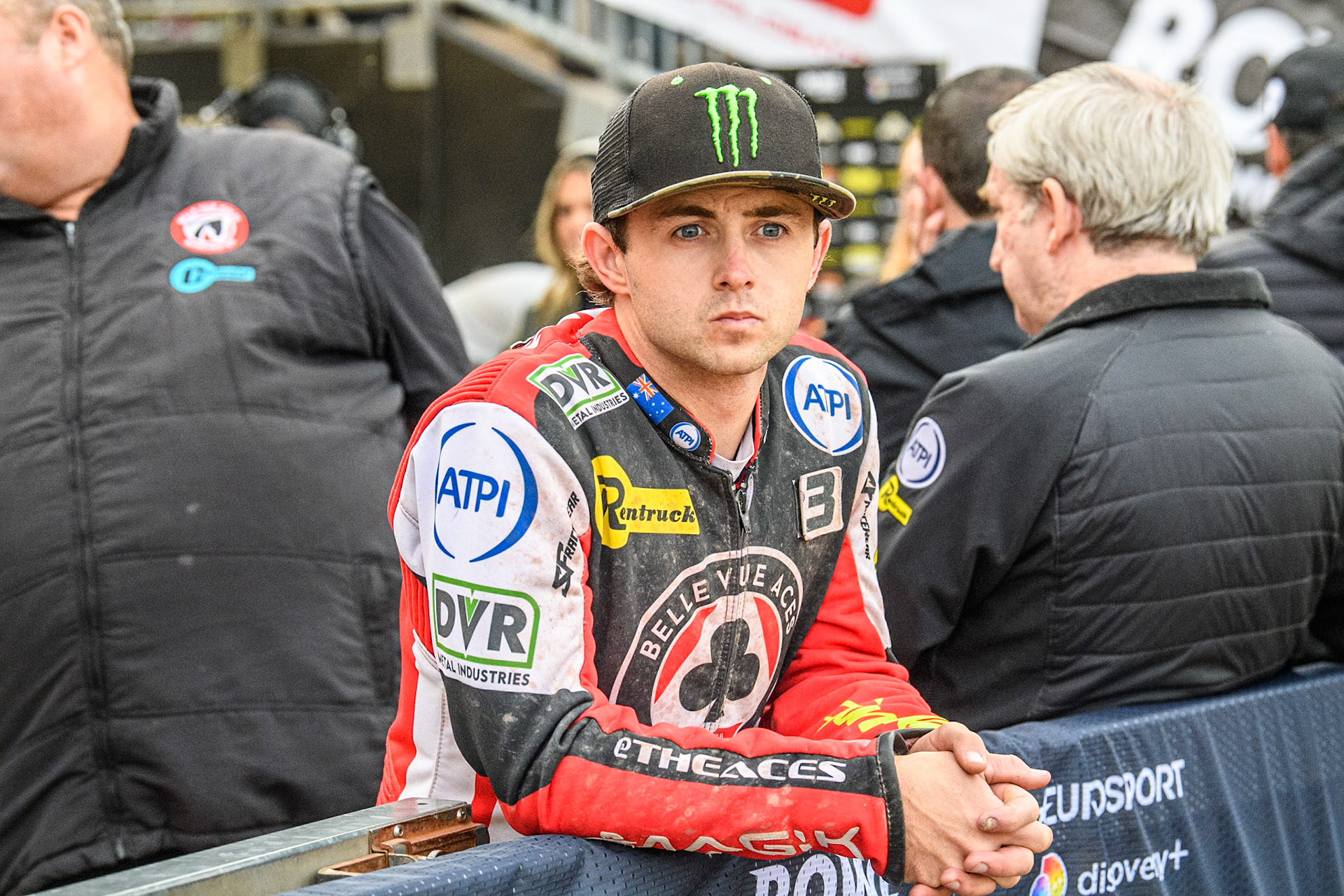 Belle Vue Aces' Jaimon Lidsey  during the Rowe Motor Oil Premiership match between Sheffield Tigers and Belle Vue Aces at Owlerton Stadium, Sheffield on Monday 26th August 2024. (Photo: Ian Charles | MI News)