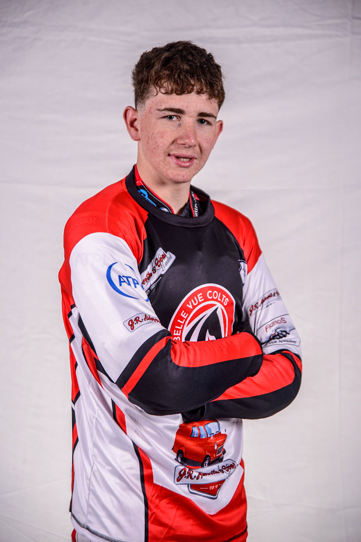 Will Cairns - Belle Vue Colts during the Belle Vue Aces Media Day at the National Speedway Stadium, Manchester on Wednesday 12th March 2025. (Photo: Ian Charles | MI News)