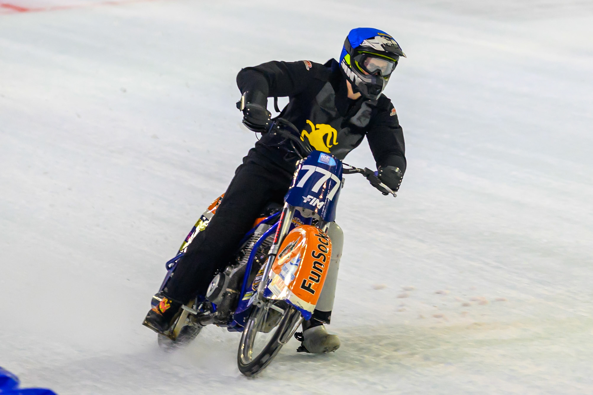 Leon Kramer of The Netherlands in action during the ROELOF THIJS BOKAAL at Ice Rink Thialf, Heerenveen on Friday 10th April 2026.  (Photo: Ian Charles | MI News)