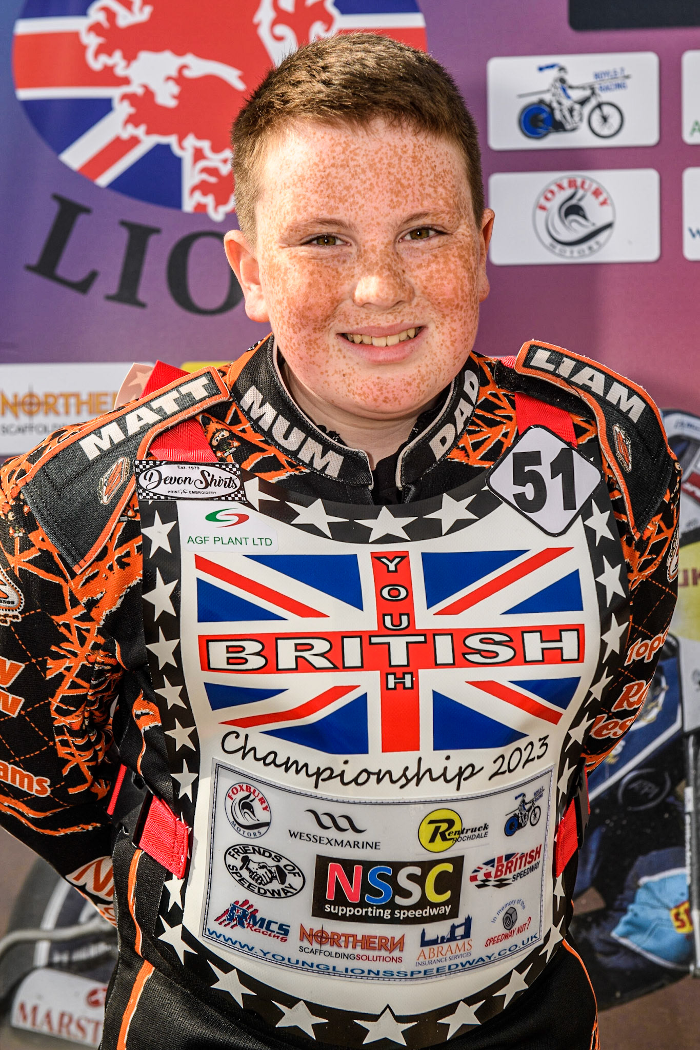 Liam Morris during the British Youth Championships at the National Speedway Stadium, Manchester on Friday 12th May 2023. (Photo: Ian Charles | MI News)