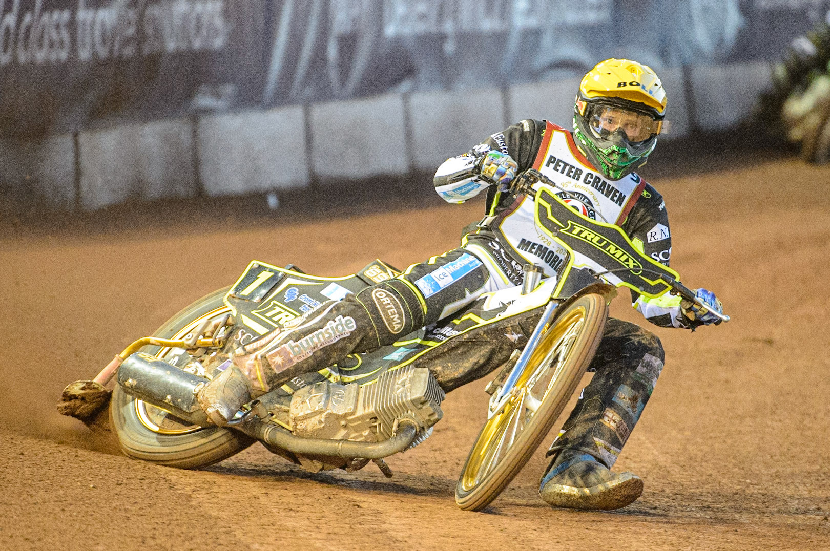 Jason Doyle  in action  during the Peter Craven Memorial Trophy  at the National Speedway Stadium, Manchester on Monday 3rd April 2023. (Photo: Ian Charles | MI News)