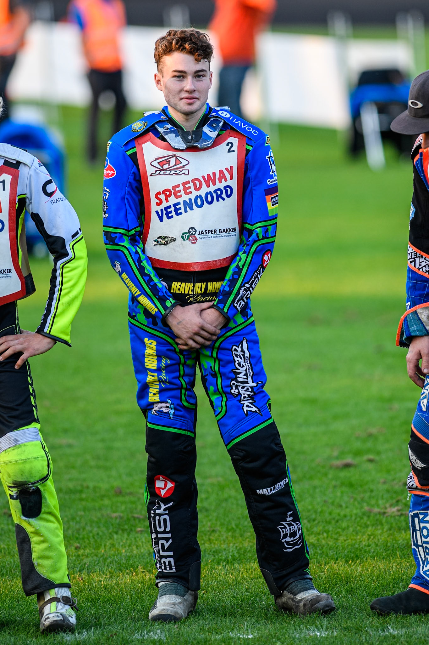 Michael West of Australia during the Golden JOPA Helmet at Sportpark Veenoord, Veenoord, Netherlands on Saturday 21st September 2024. (Photo: Ian Charles | MI News)