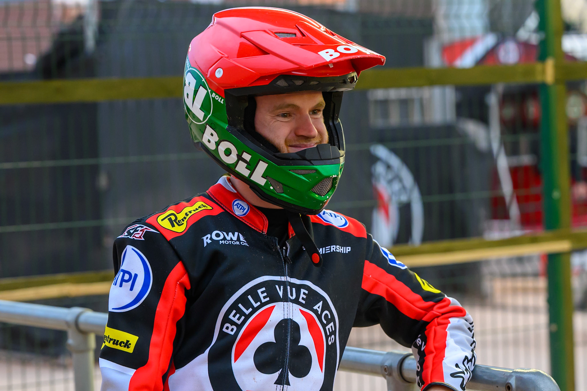 Brady Kurtz of Belle Vue Aces during the Rowe Motor Oil Premiership match between Belle Vue Aces and King's Lynn Stars at the National Speedway Stadium, Manchester on Monday 29th June 2026. (Photo: Ian Charles | MI News)
