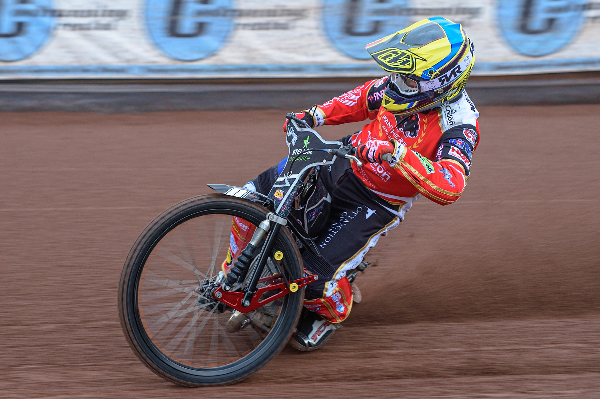 Photo: Ian CharlesScott Nichols In ActionDiscovery Networks Eurosport Speedway Season Launch, National Speedway Stadium, Manchester Wednesday  12  May  2021