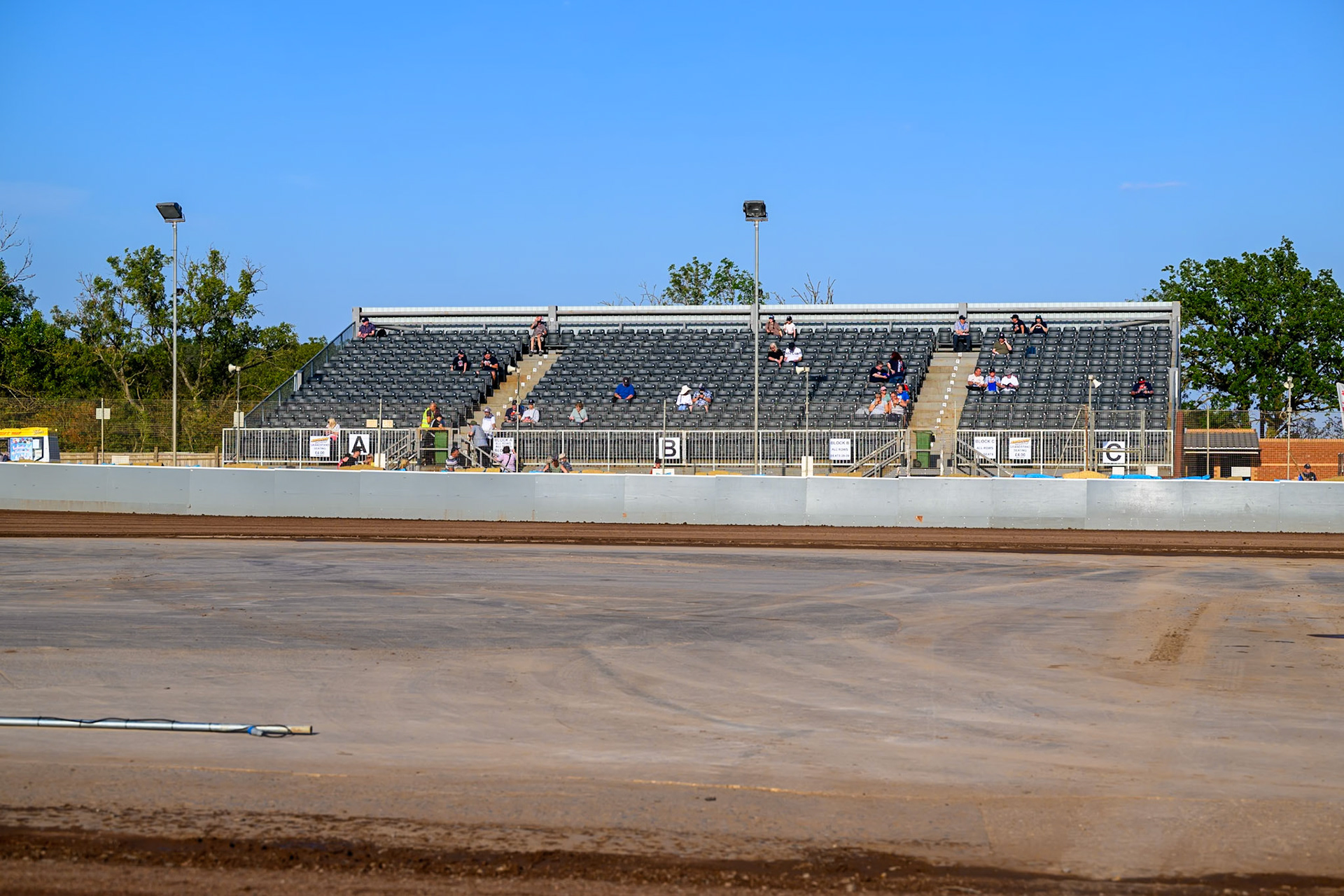 General View of the Northampton Shaleway during the Rowe Motor Oil Premiership match between Northampton Foxes and Belle Vue Aces at Northampton International Shaleway, Northampton on Thursday 13th August 2026. (Photo: Ian Charles | MI News)