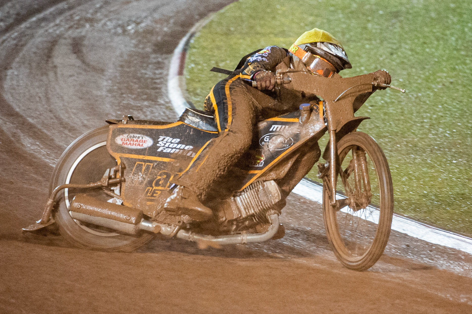 Photo: Ian CharlesBen Barker   in action  Sports Insure British Speedway Championship Final, National Speedway Stadium, Manchester Monday  28  September  2020