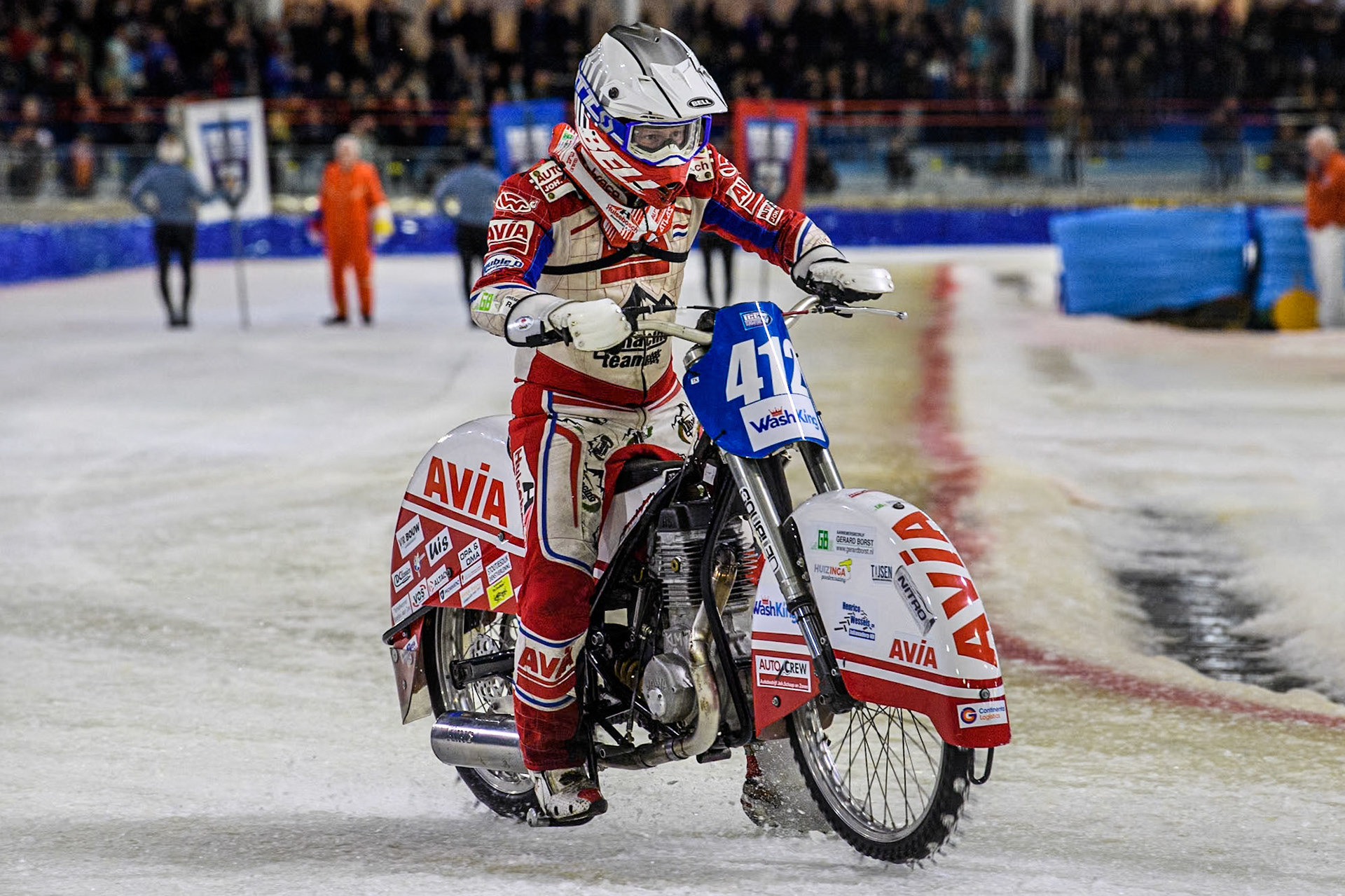 Niek Schaap of The Netherlands during the Roelof Thijs Bokaal at Ice Rink Thialf, Heerenveen, The Netherlands on Friday 5th April 2024. (Photo: Ian Charles | MI News)