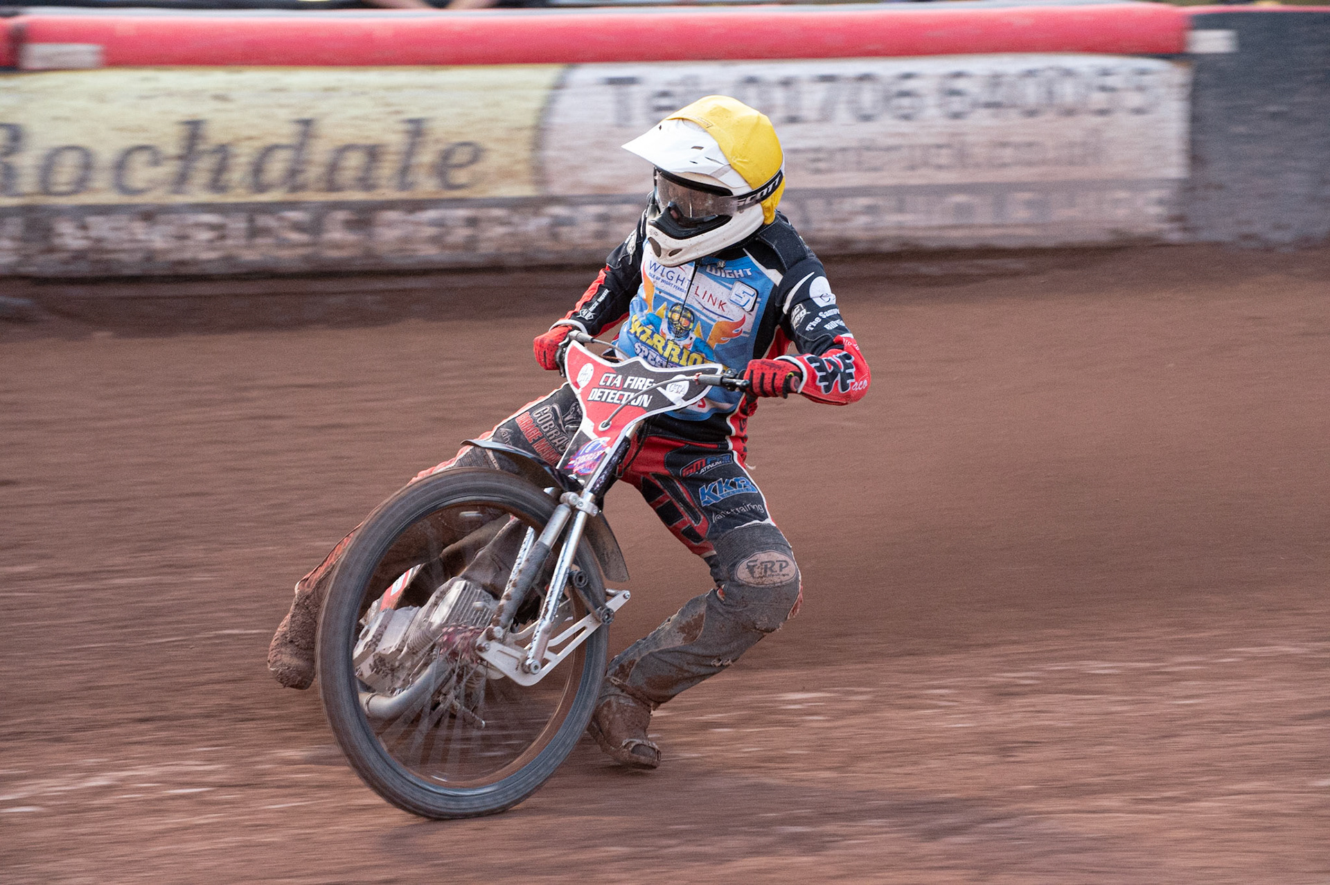 Photo: Ian Charles

Ben Morley  in action 

Belle Vue Colts v Isle Of Wight Warriors, SGB National League KO Cup Quarter Final 1st Leg, Belle Vue National Speedway Stadium, Manchester, Monday 22  July  2019