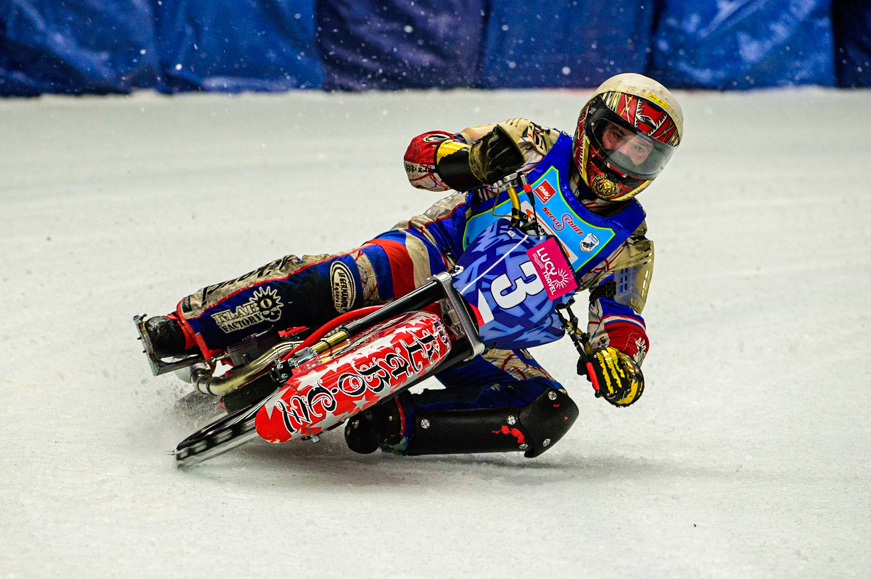 Antonin Klatovsky in action during the Race of Legends at the Max-Aicher-Arena, Inzell on Friday 17th March 2023. (Photo: Ian Charles | MI News)