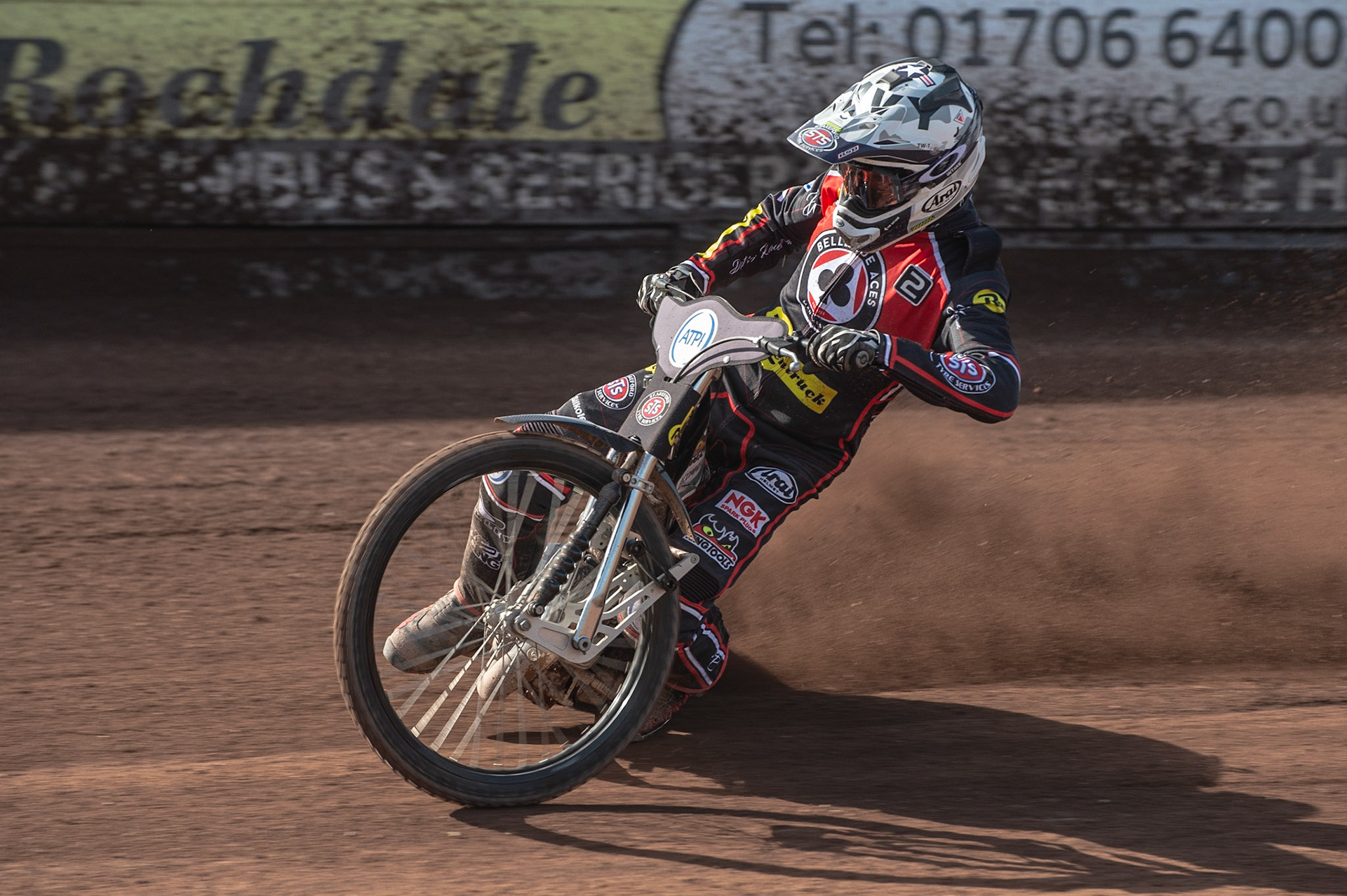 Photo by Ian Charles:

Steve Worrall in action 

Belle Vue Speedway Press & Practice Day, National Speedway Stadium, Manchester, Monday, 25, March, 2019
