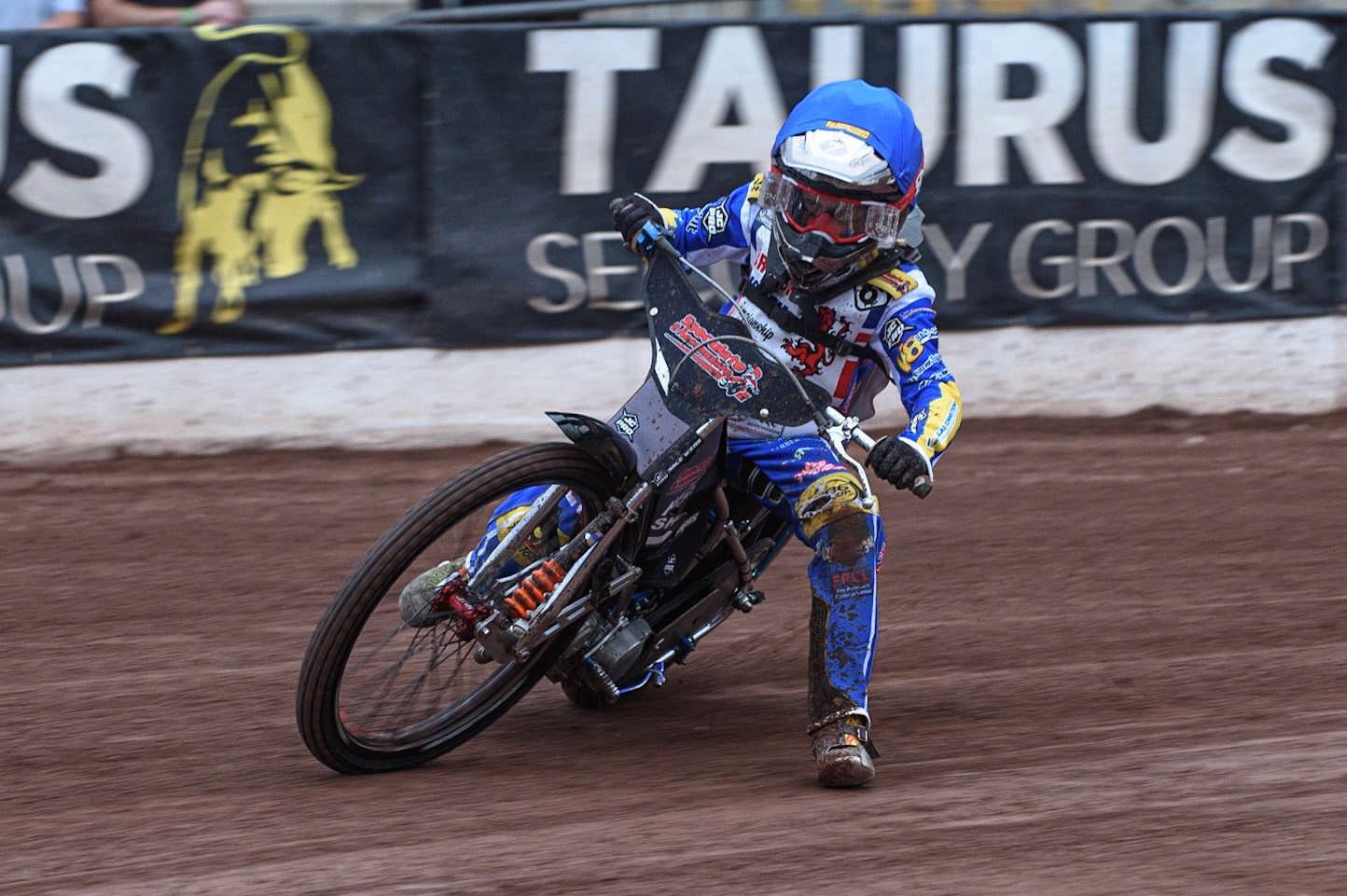MANCHESTER, UK. AUGUST 2OTH   Seth Norman  in action at the National Speedway Stadium, Manchester on Friday 20th August 2021. (Credit: Ian Charles | MI News)