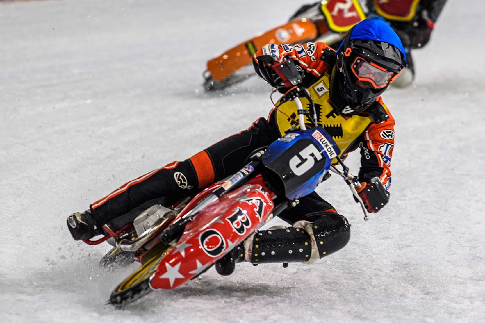 Eero Jaakkola of Finland in action during the Roelof Thijs Bokaal, Ice Rink Thialf, Heerenveen, Netherlands on Friday 4th April 2025. (Photo: Ian Charles | MI News)