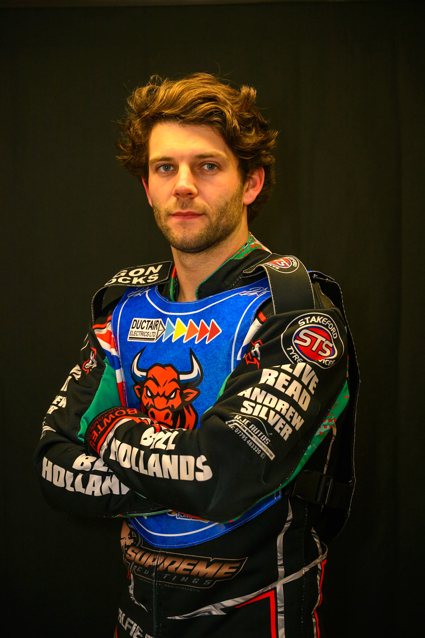 Alfie Bowtell during Buxton Bulls Press and Practice at Hi-Edge Speedway, Buxton on Monday 30th March 2026. (Photo: Ian Charles | MI News)