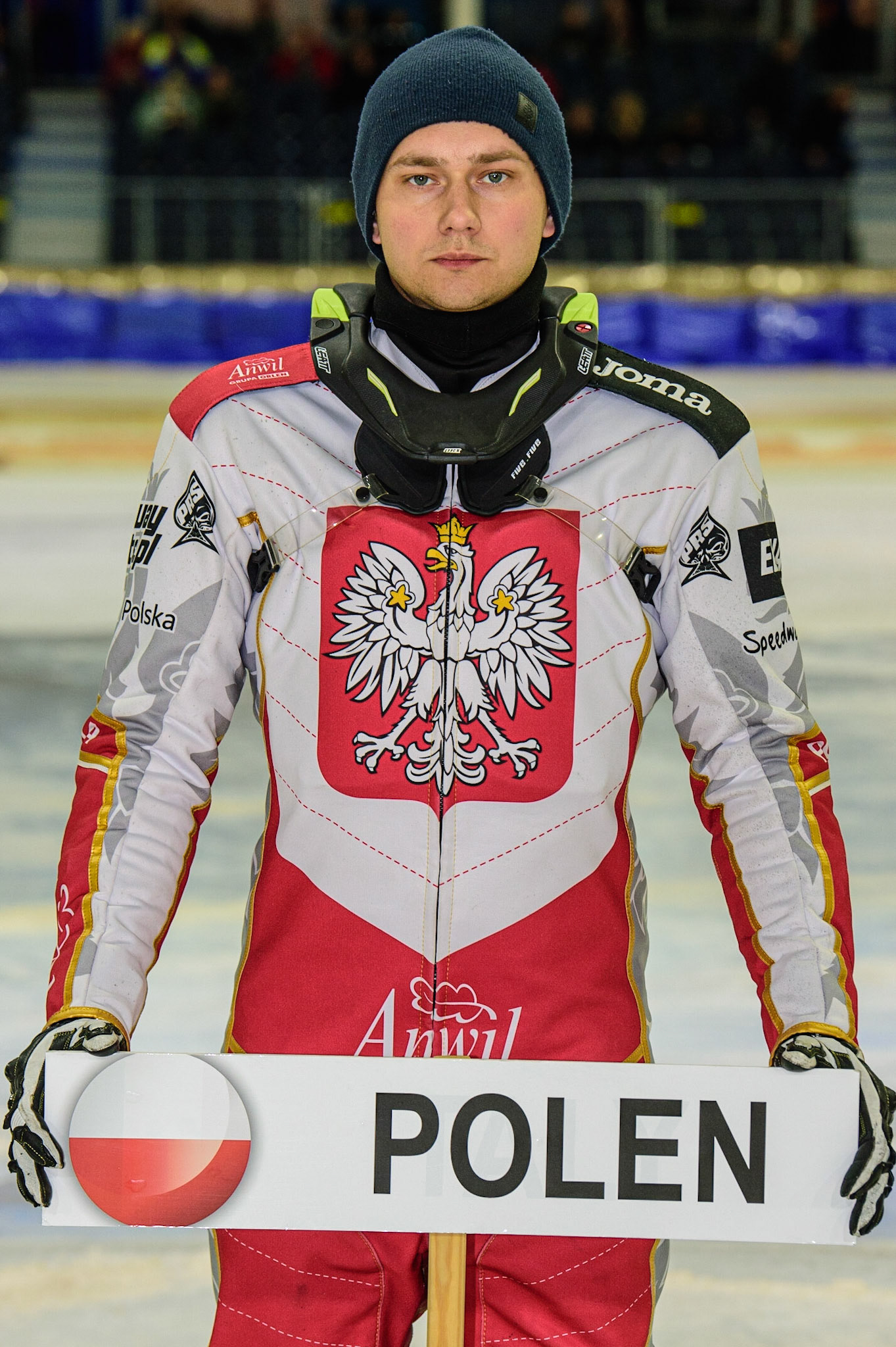 HEERENVEEN, NL. APR 1.  Michał Knapp (Poland) during the ROLOEF THIJS BOKAAL  at Ice Rink Thialf, Heerenveen on Friday 1st April 2022. (Credit: Ian Charles | MI News)