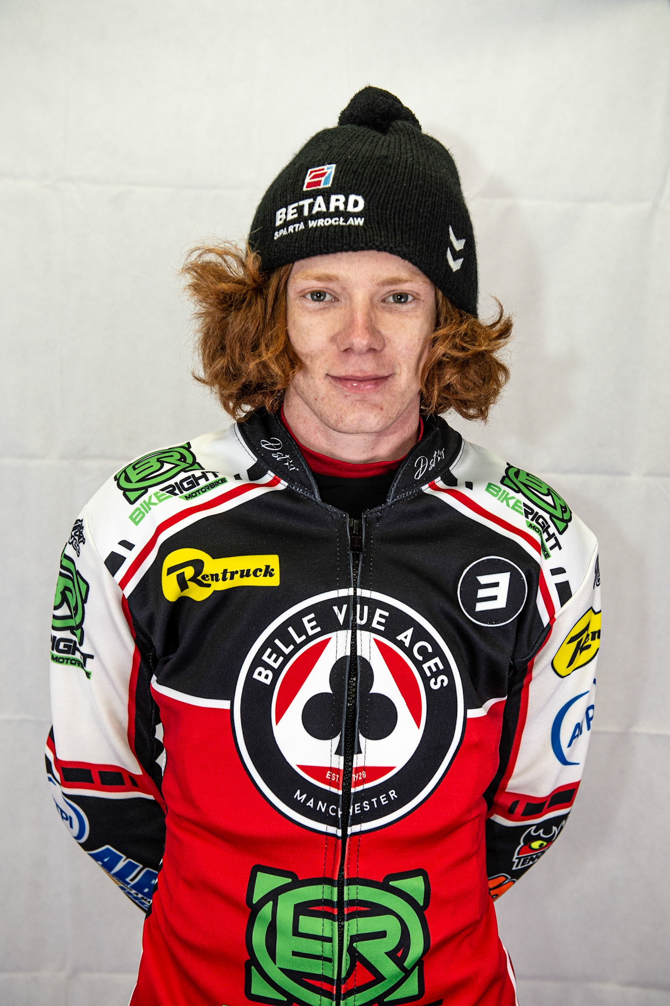 MANCHESTER, ENGLAND  - March 12  Dan Bewley of Belle Vue Aces  during The Belle Vue Speedway Media Day, at The National Speedway Stadium, Manchester, on Thursday 12 March 2020. (Credit: Ian Charles | MI News)