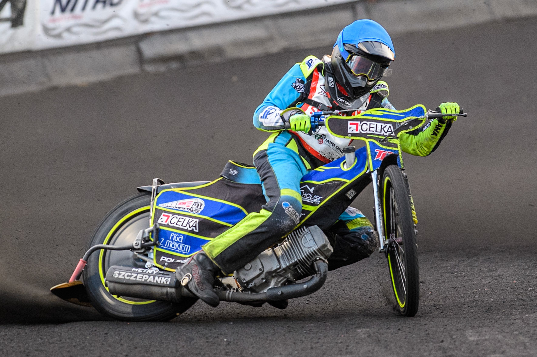 Jakub Oleksiak of Poland in action during the Golden JOPA Helmet at Sportpark Veenoord, Veenoord, Netherlands on Saturday 21st September 2024. (Photo: Ian Charles | MI News)