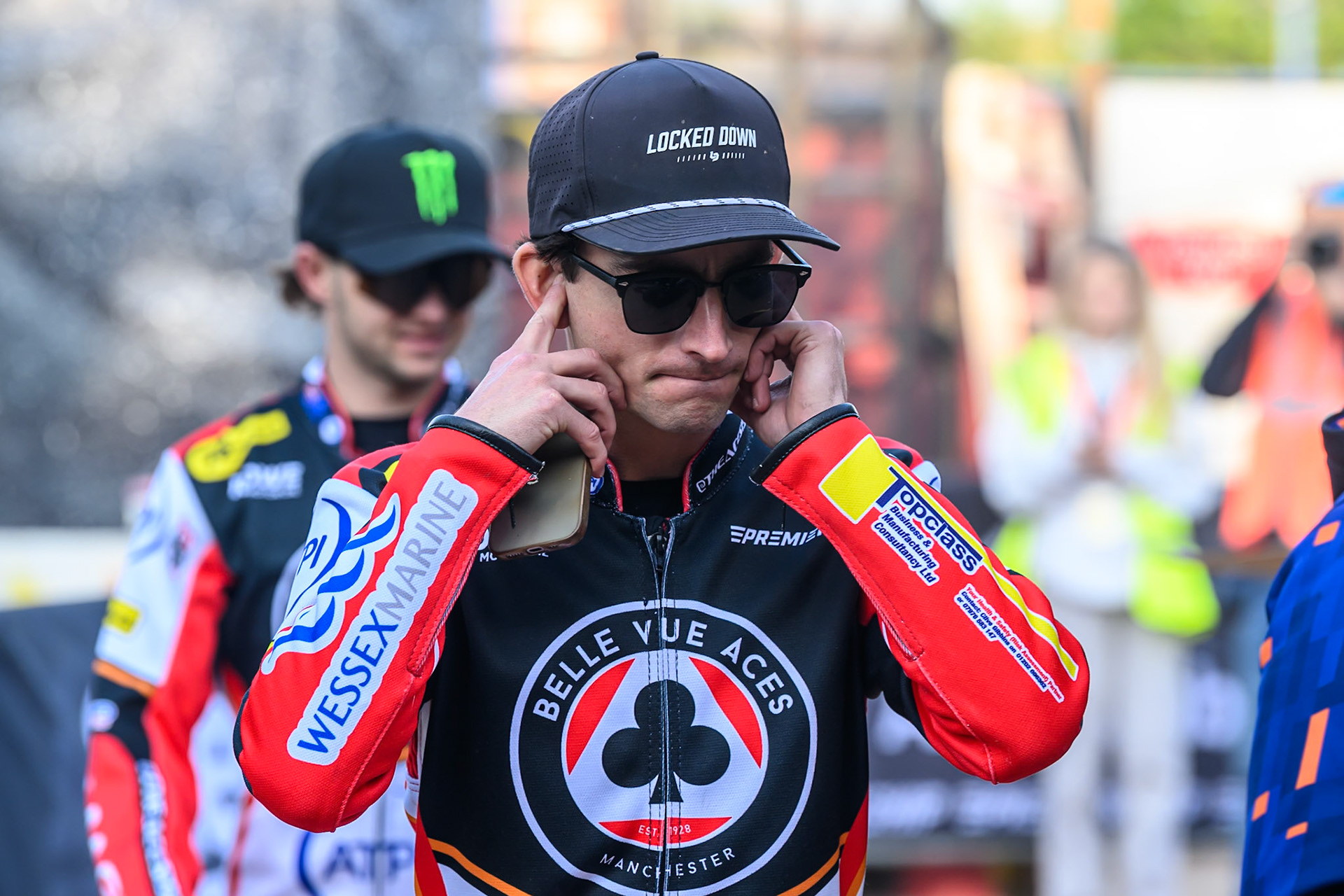 Belle Vue Aces' Zach Cook during the Rowe Motor Oil Premiership match between Birmingham Brummies and Belle Vue Aces at Perry Bar Stadium, Birmingham on Monday 2nd June 2025. (Photo: Ian Charles | MI News)