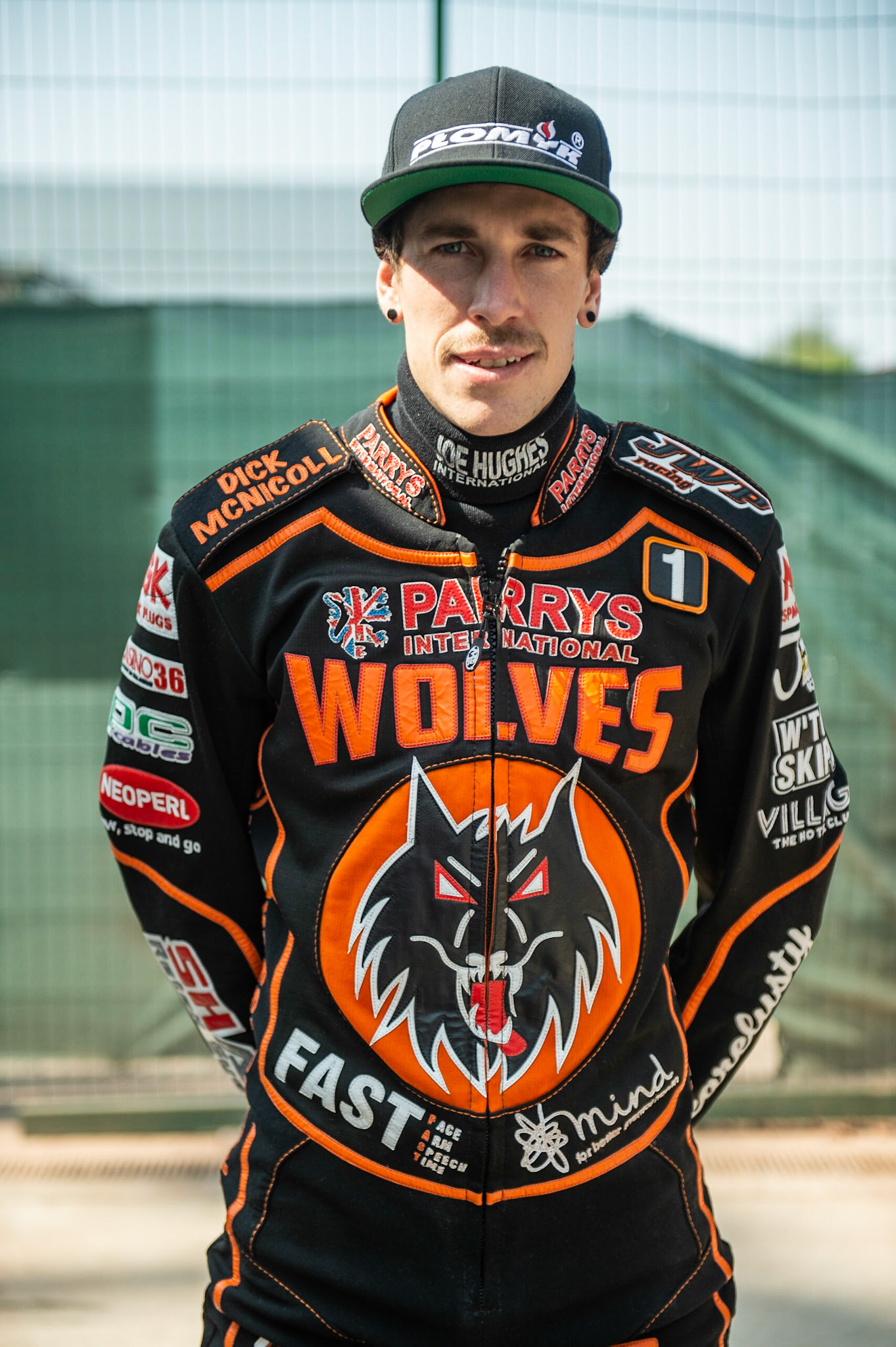 Photo by Ian Charles:

Sam Masters  - Wolverhampton Wolves 

Belle Vue Aces v Wolverhampton Wolves, National Speedway Stadium, Manchester, Monday, 22, April, 2019