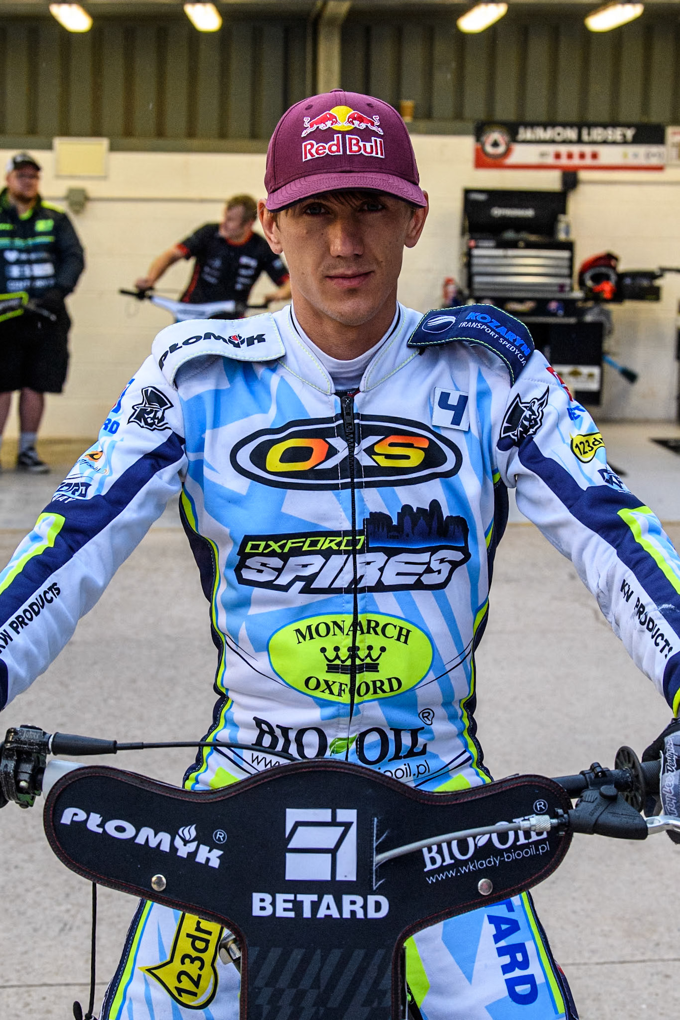 Oxford Spires' Maciej Janowski during the Rowe Motor Oil Premiership match between Belle Vue Aces and Oxford Spires at the National Speedway Stadium, Manchester on Monday 13th May 2024. (Photo: Ian Charles | MI News)