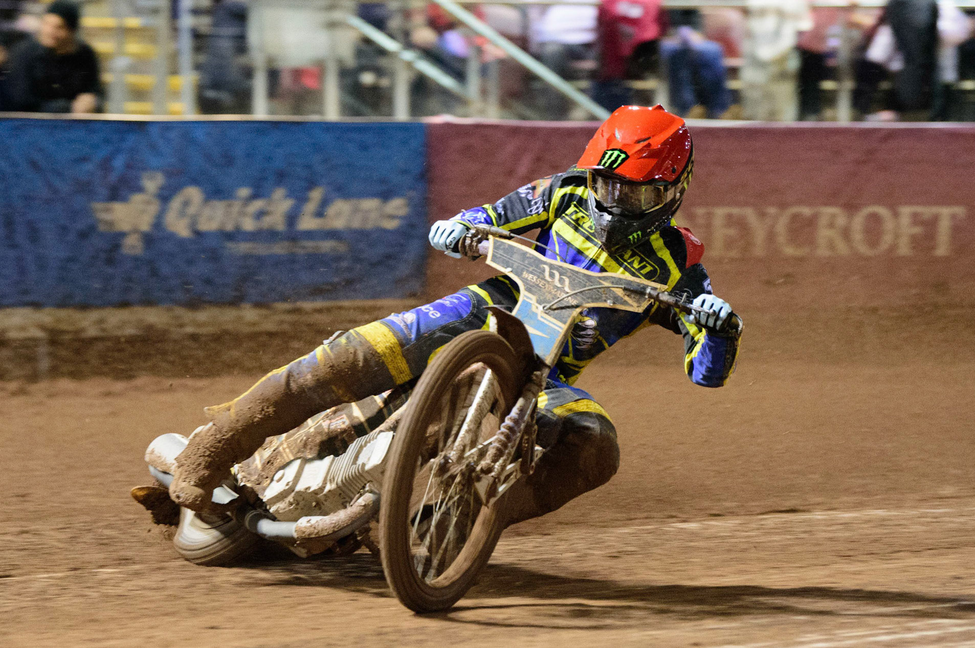 Jack Holder in action   during the Grant Henderson Pairs at the National Speedway Stadium, Manchester on Thursday 27th October 2022. (Credit: Ian Charles | MI NEWS)