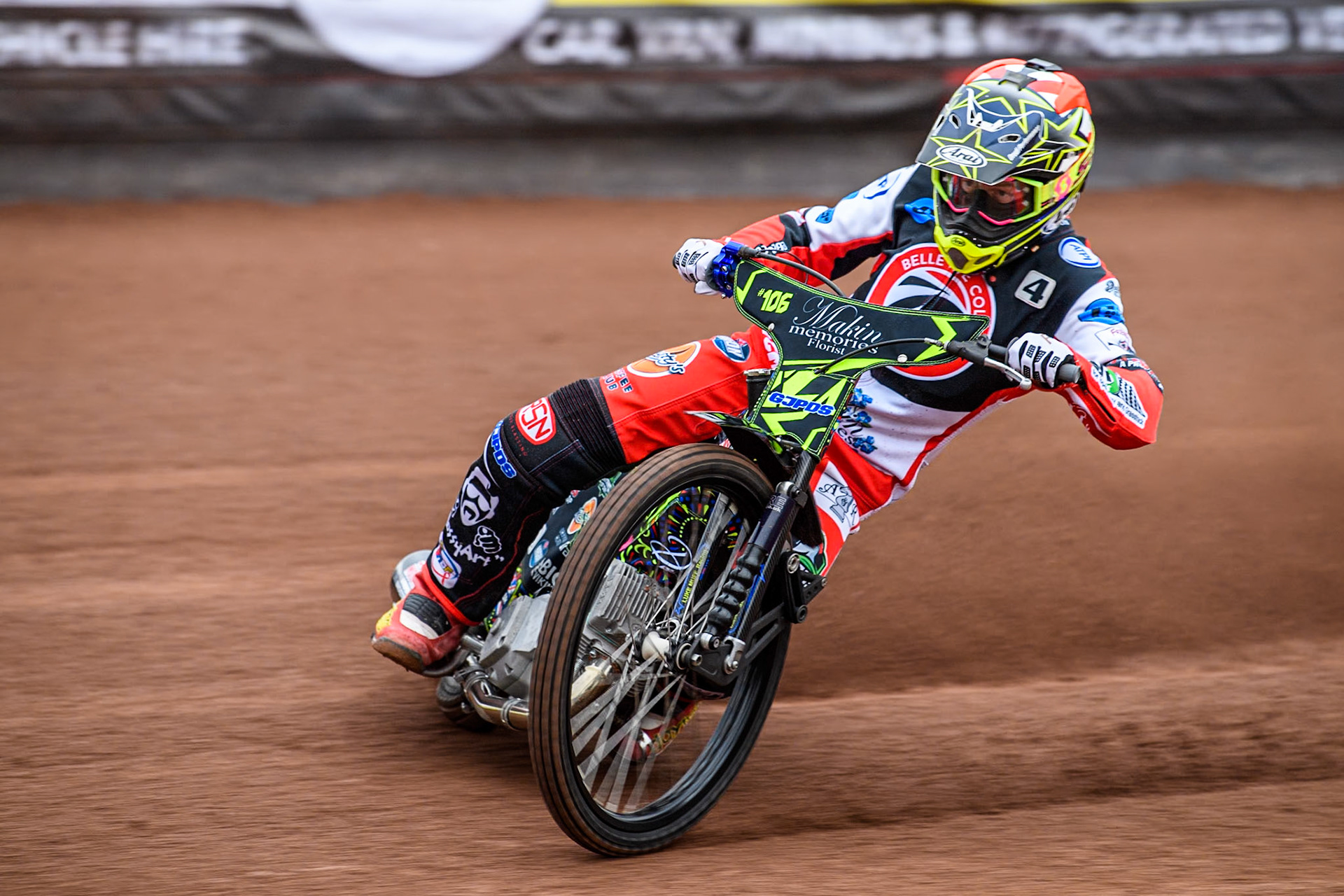 Belle Vue Colts' rider Luke Muff in action during the Belle Vue Aces Media Day at the National Speedway Stadium, Manchester on Monday 11th March 2024. (Photo: Ian Charles | MI News)