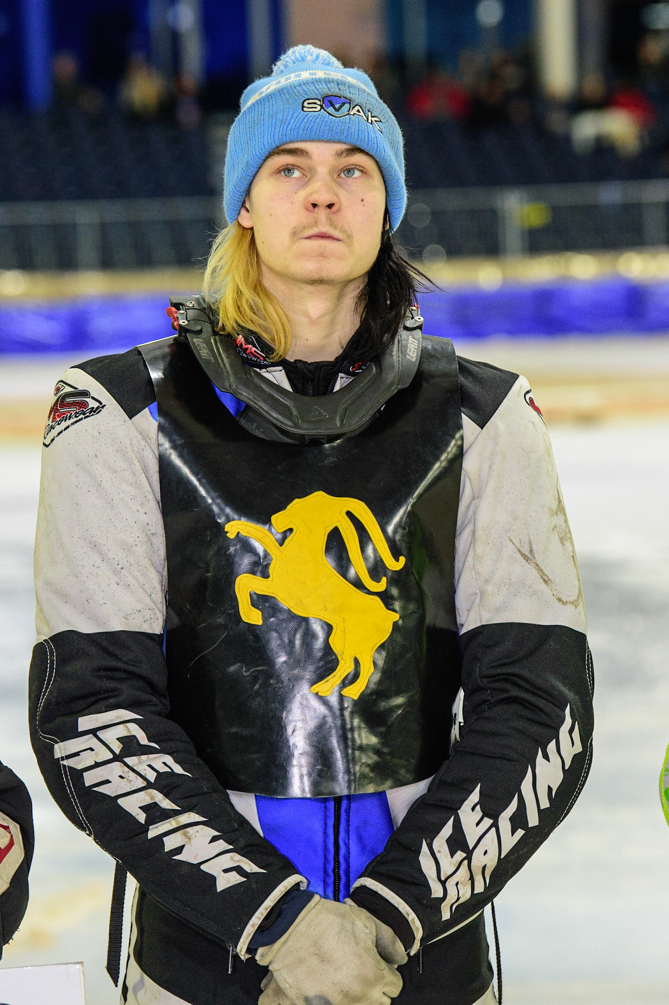 HEERENVEEN, NL. APR 1. Atte Suolammi (Finland),   during the ROLOEF THIJS BOKAAL  at Ice Rink Thialf, Heerenveen on Friday 1st April 2022. (Credit: Ian Charles | MI News)