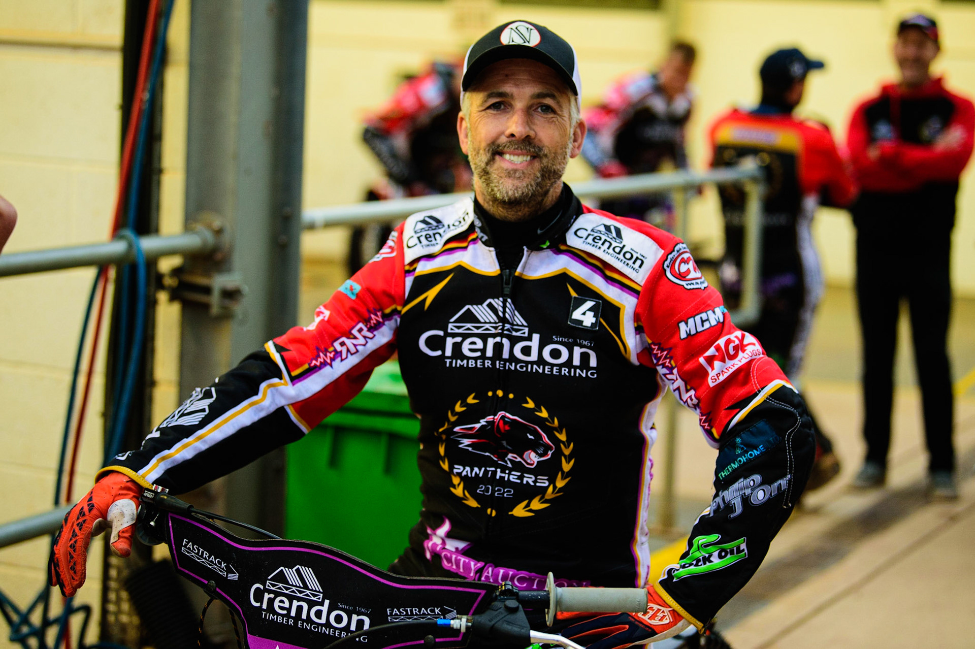Scott Nicholls  - Peterborough Crendon Panthers during the SGB Premiership match between Belle Vue Aces and Peterborough at the National Speedway Stadium, Manchester on Monday 25th July 2022. (Credit: Ian Charles | MI News