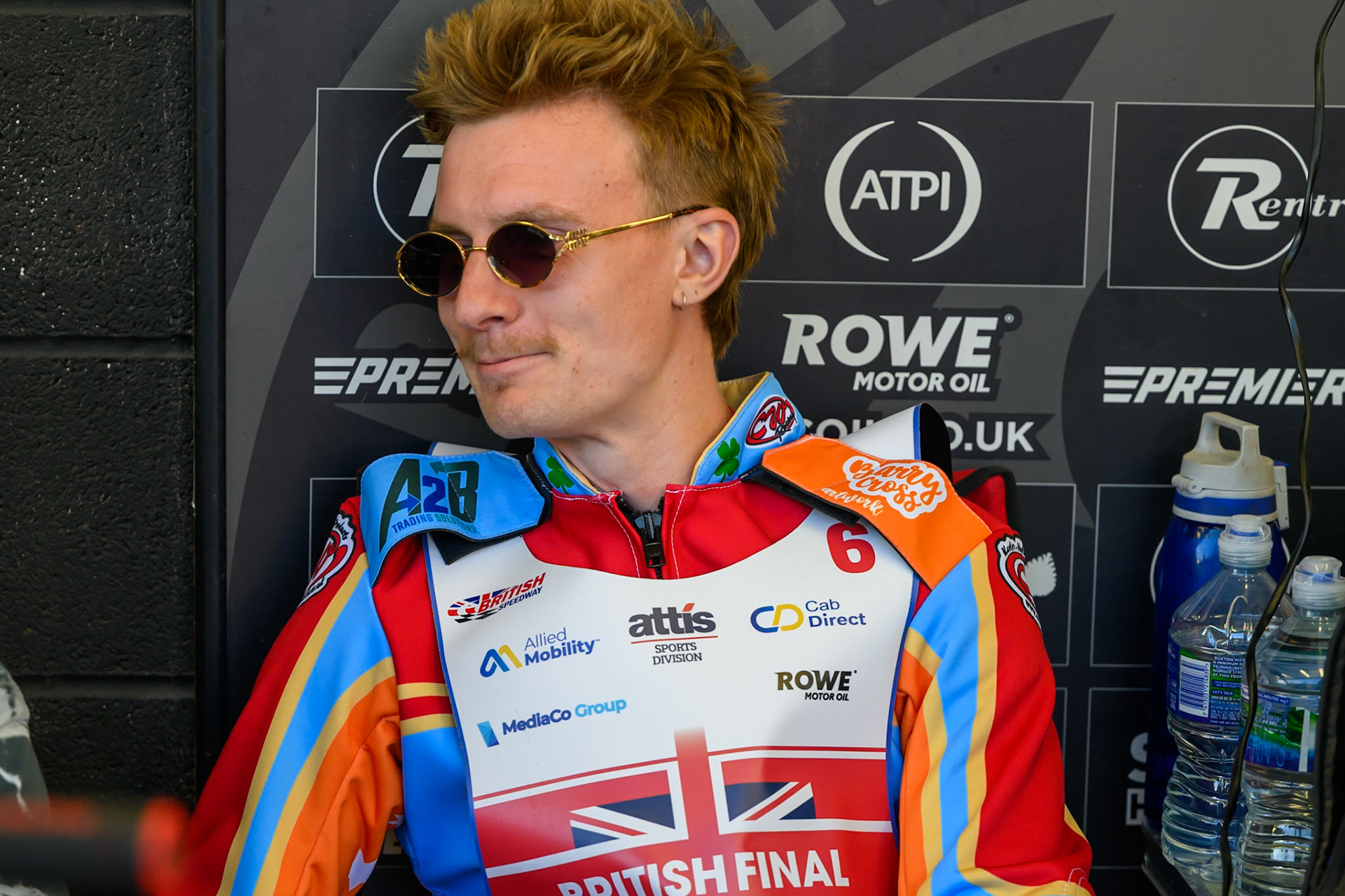 Drew Kemp (6) during the Cab Direct British Speedway Championship Final at the National Speedway Stadium, Manchester on Saturday 15th August 2026. (Photo: Ian Charles | MI News)
