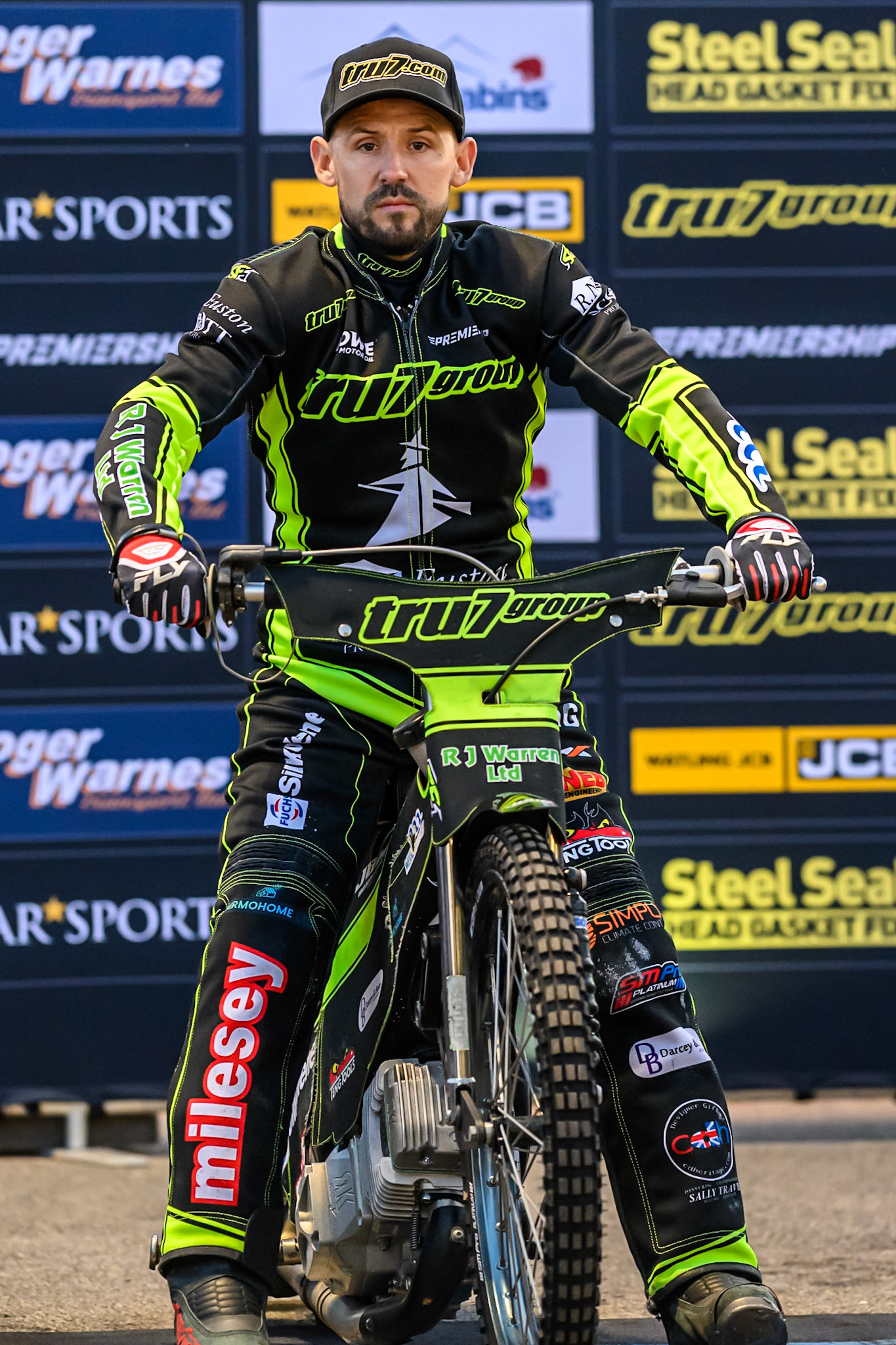 Danny King of Ipswich Witches during the Rowe Motor Oil Premiership Play Off Semi Final 1 (1st Leg)  between Belle Vue Aces and Ipswich Witches at the National Speedway Stadium, Manchester on Monday 8th September 2025. (Photo: Ian Charles | MI News)