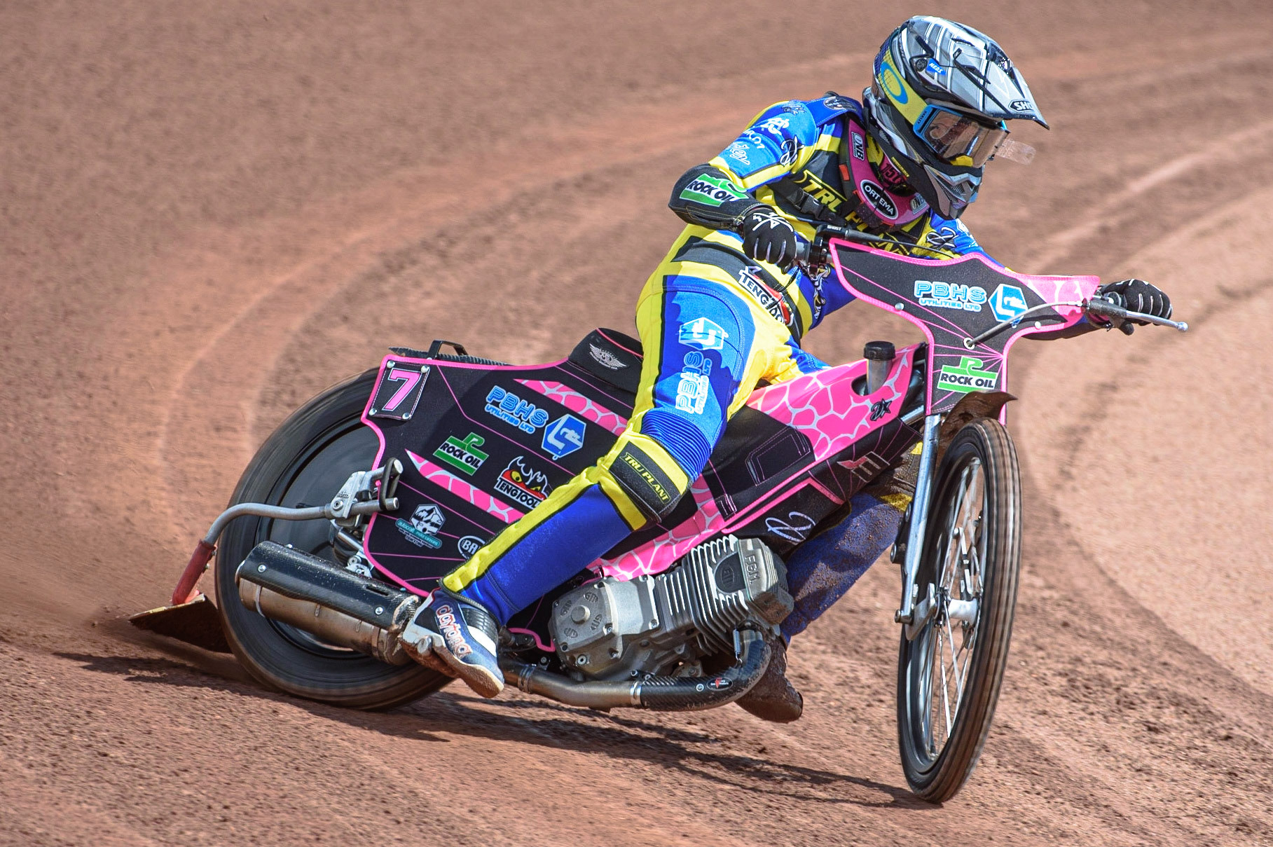 Photo: Ian CharlesJosh Bates In ActionDiscovery Networks Eurosport Speedway Season Launch, National Speedway Stadium, Manchester Wednesday  12  May  2021