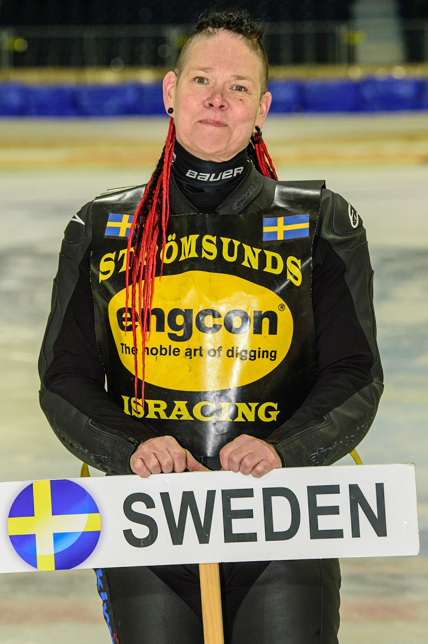 HEERENVEEN, NL. APR 1. Annica Karlsson (Sweden )  during the ROLOEF THIJS BOKAAL  at Ice Rink Thialf, Heerenveen on Friday 1st April 2022. (Credit: Ian Charles | MI News)