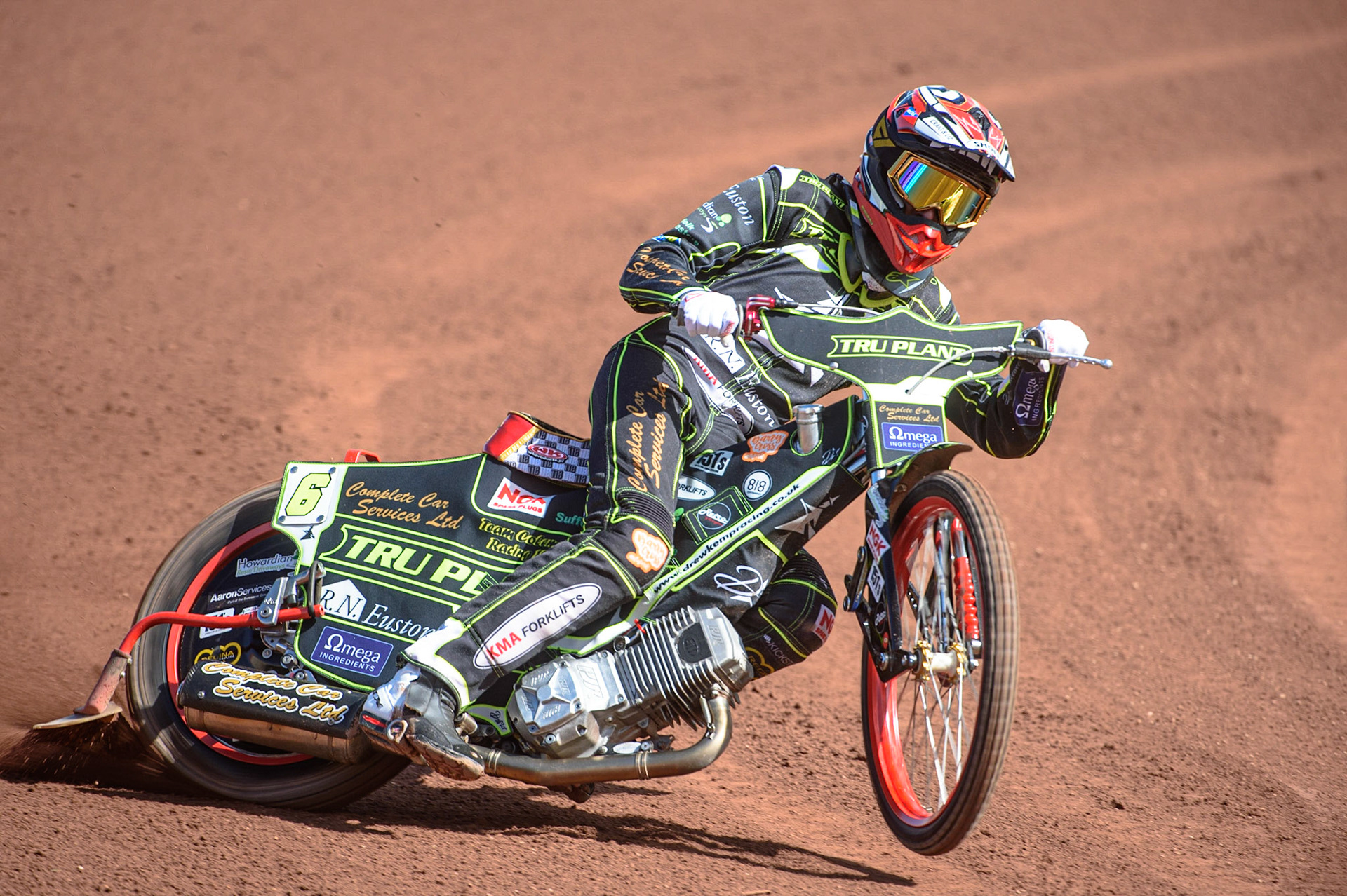Photo: Ian CharlesDrew Kemp In ActionDiscovery Networks Eurosport Speedway Season Launch, National Speedway Stadium, Manchester Wednesday  12  May  2021