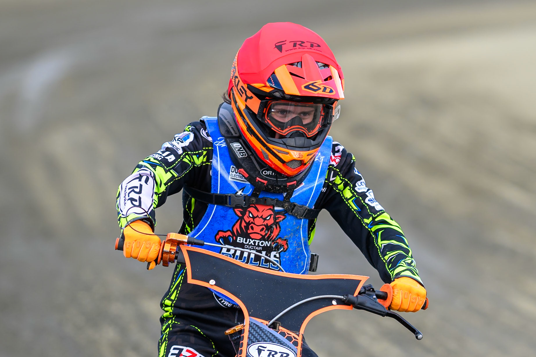 Jack Smith of Buxton Bulls during the Regina Chains Fours at Buxton Speedway, Buxton on Sunday 5th April 2026. (Photo: Ian Charles | MI News)