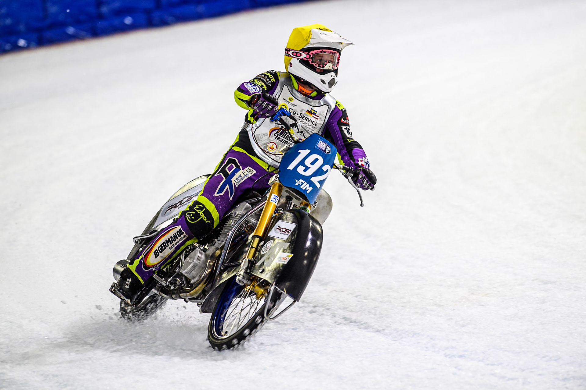 Paul Cooper of Great Britain after his third heat during the Roelof Thijs Bokaal, Ice Rink Thialf, Heerenveen, Netherlands on Friday 4th April 2025. (Photo: Ian Charles | MI News)