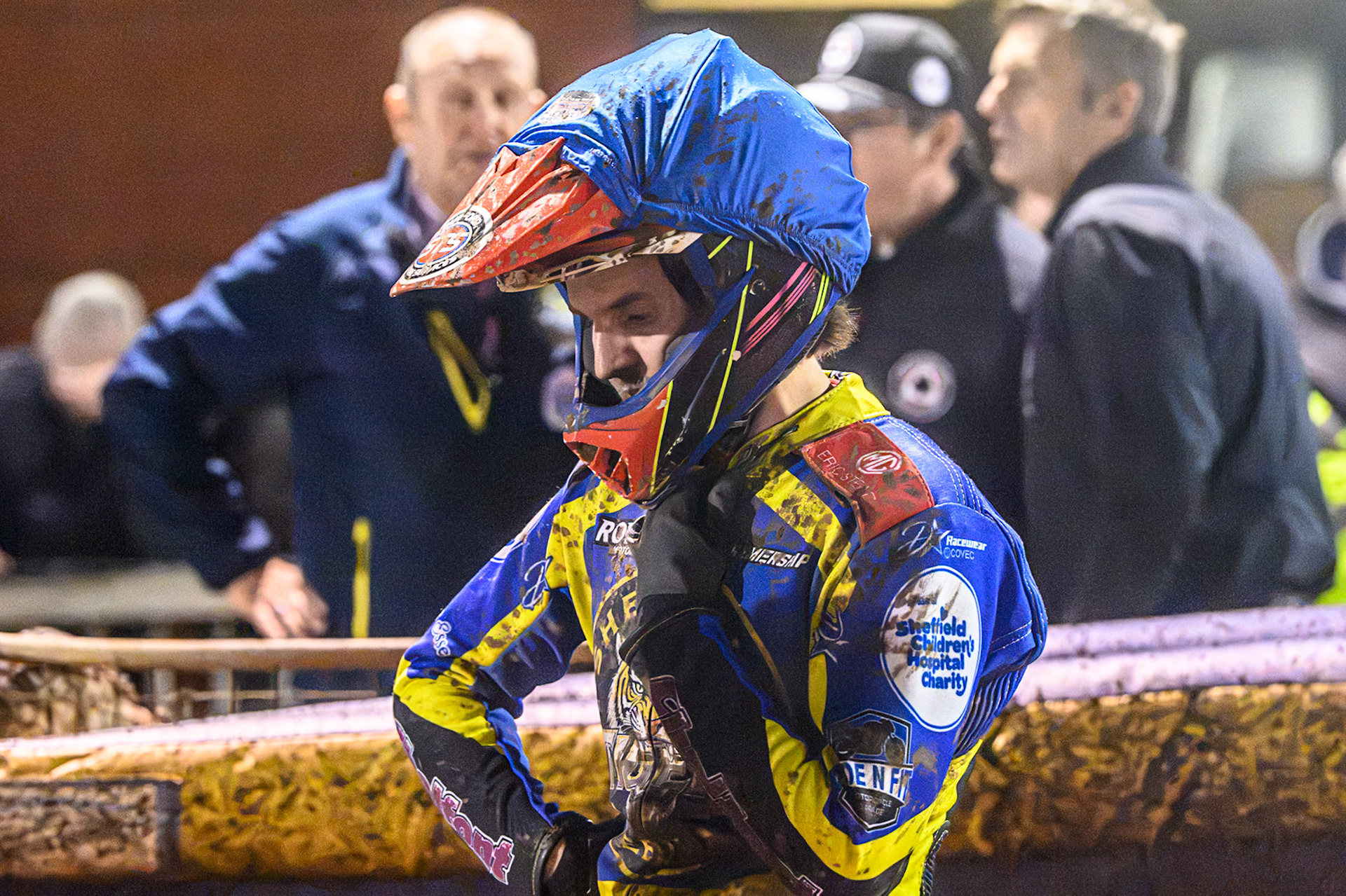 Leon Flint of Sheffield Tigers during the Rowe Motor Oil Premiership Grand Final 1st Leg match between Sheffield Tigers and Belle Vue Aces at Owlerton Stadium, Sheffield on Monday 12th October 2026. (Photo: Ian Charles | MI News)