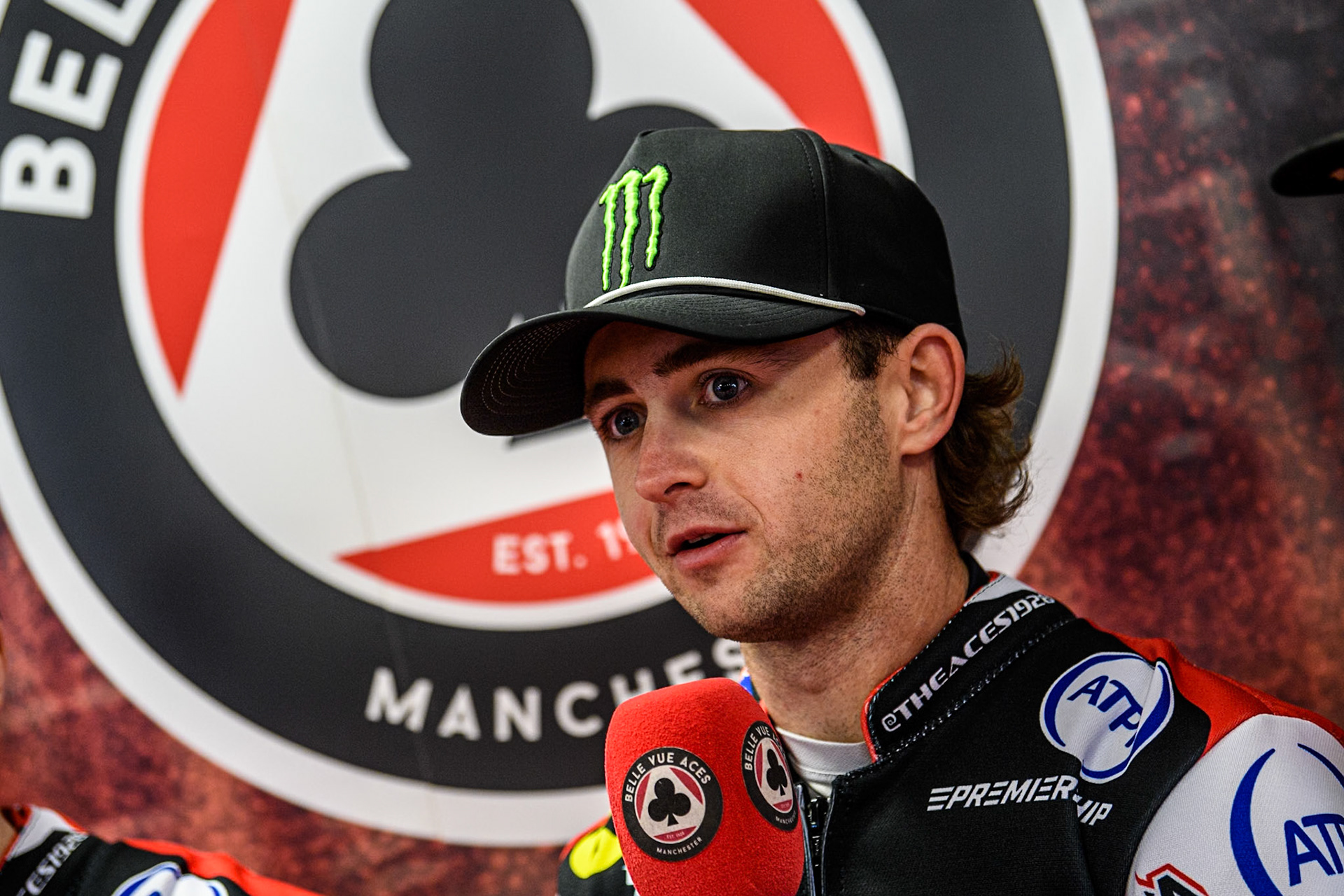 Jaimon Lidsey during the Belle Vue Aces Media Day at the National Speedway Stadium, Manchester on Wednesday 12th March 2025. (Photo: Ian Charles | MI News)