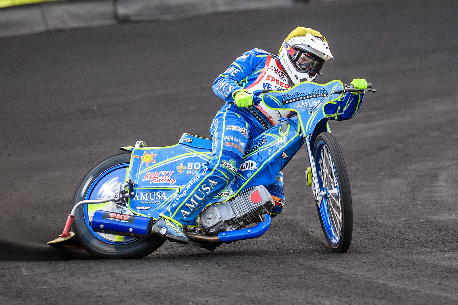 Henk Koonstra of The Netherlands in action during the Golden JOPA Helmet at Sportpark Veenoord, Veenoord, Netherlands on Saturday 21st September 2024. (Photo: Ian Charles | MI News)