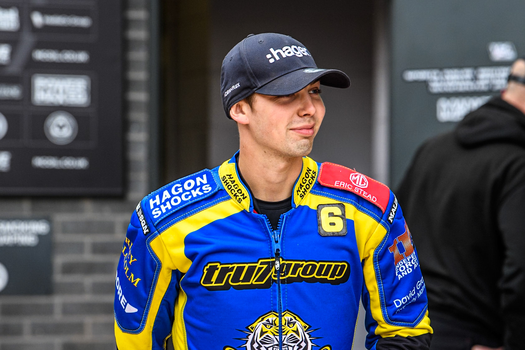 Sheffield Tigers' Jason Edwards during the Rowe Motor Oil Premiership match between Belle Vue Aces and Sheffield Tigers at the National Speedway Stadium, Manchester on Monday 26th August 2024. (Photo: Ian Charles | MI News)