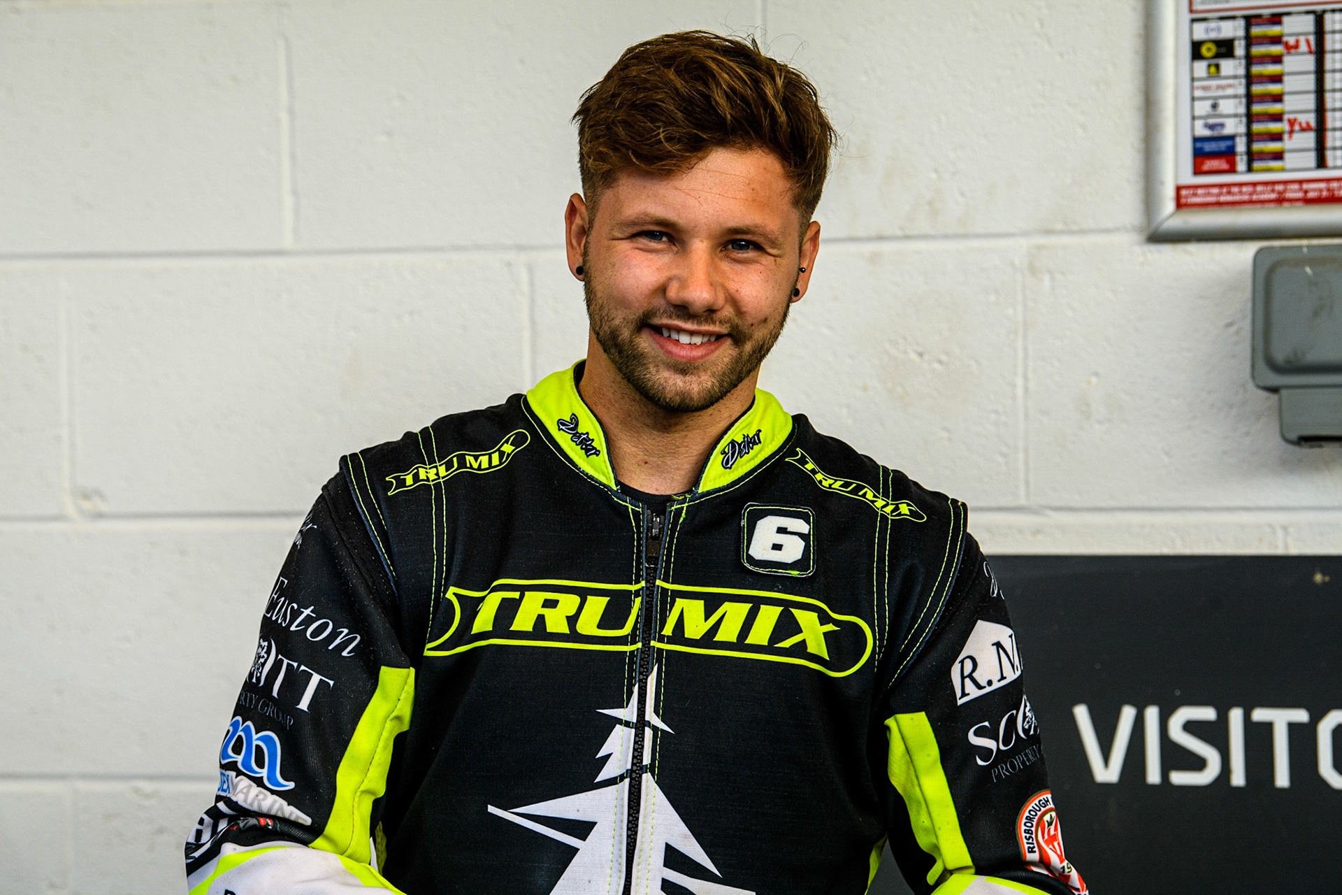 Danyon Hume - Ipswich TruMix Witches during the Sports Insure Premiership match between Belle Vue Aces and Ipswich Witches at the National Speedway Stadium, Manchester on Monday 17th July 2023. (Photo: Ian Charles | MI News)