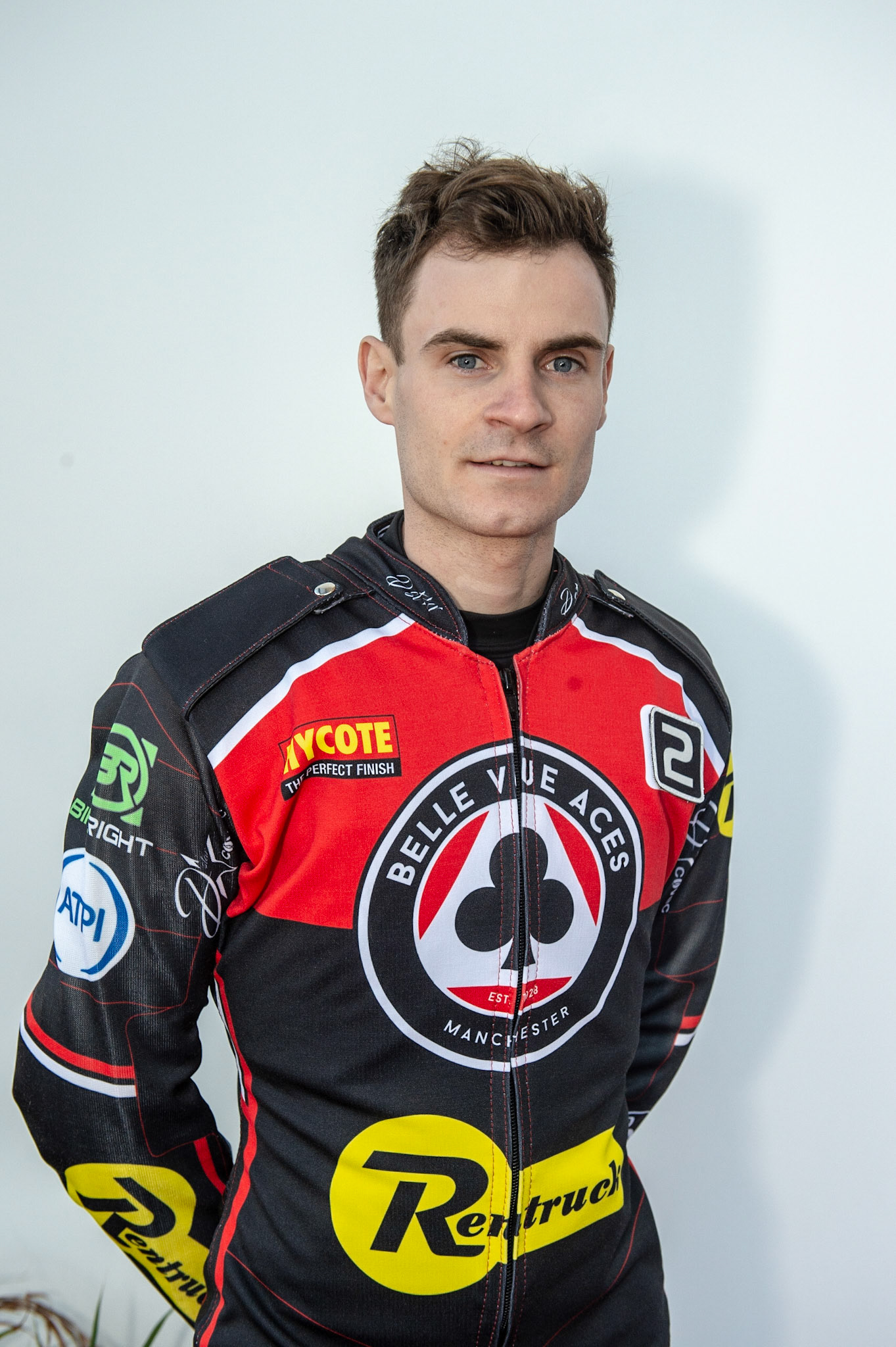 Photo by Ian Charles:

Steve Worrall - Belle Vue Aces 

Belle Vue Speedway Press & Practice Day, National Speedway Stadium, Manchester, Monday, 25, March, 2019