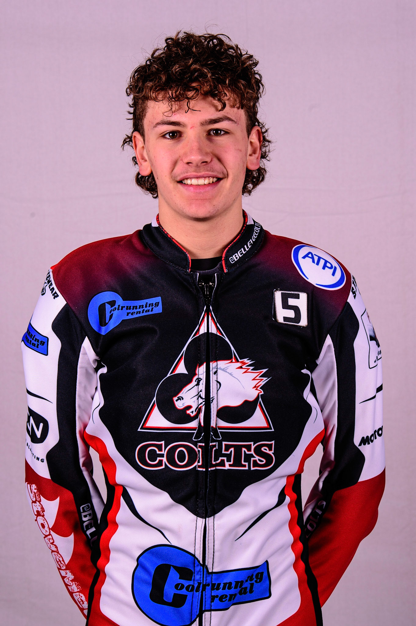 MANCHESTER, UK. MAR 14TH Harry McGurk - Belle Vue 'Cool Running' Colts during the Belle Vue Speedway Media Day at the National Speedway Stadium, Manchester on Monday 14th March 2022. (Credit: Ian Charles | MI News)