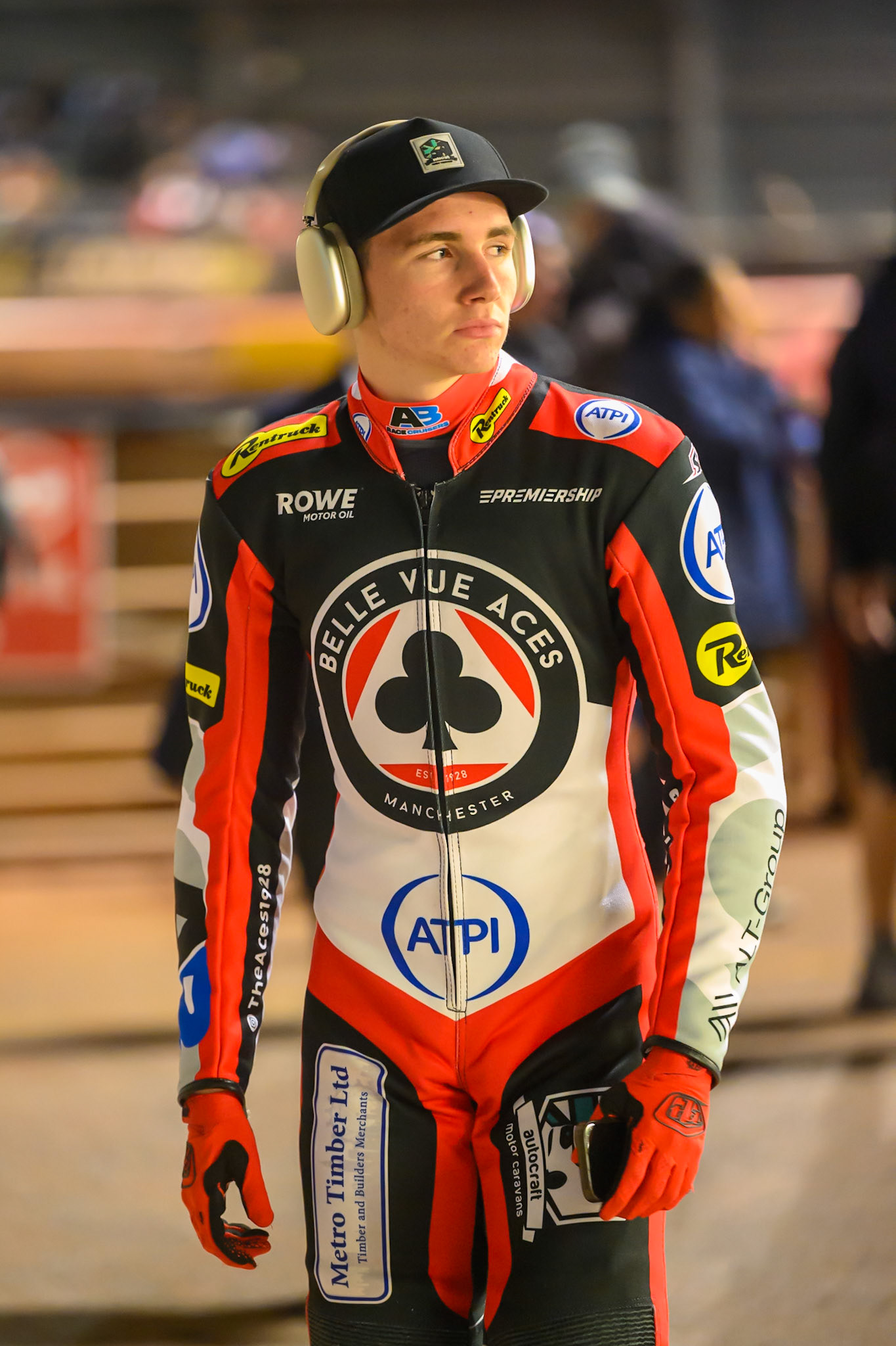 Will Cairns of Belle Vue Aces during the Rowe Motor Oil Premiership Grand Final 2nd Leg between Belle Vue Aces and Sheffield Tigers at the National Speedway Stadium, Manchester on Friday 16th October 2026. (Photo: Ian Charles | MI News)