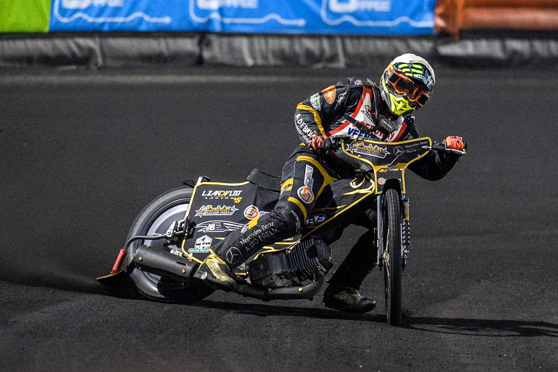 Rene van Weele of The Netherlands in action during the Golden JOPA Helmet at Sportpark Veenoord, Veenoord, Netherlands on Saturday 21st September 2024. (Photo: Ian Charles | MI News)