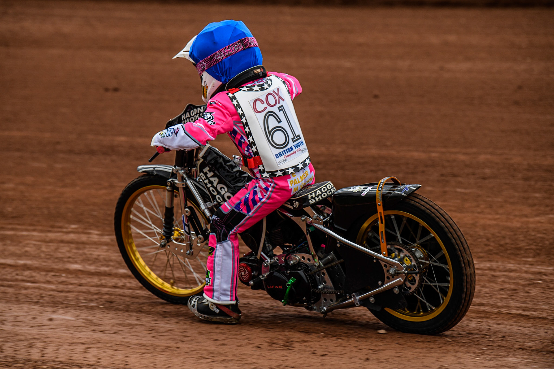Jessica Cox in action  during the British Youth Championships at the National Speedway Stadium, Manchester on Friday 12th May 2023. (Photo: Ian Charles | MI News)