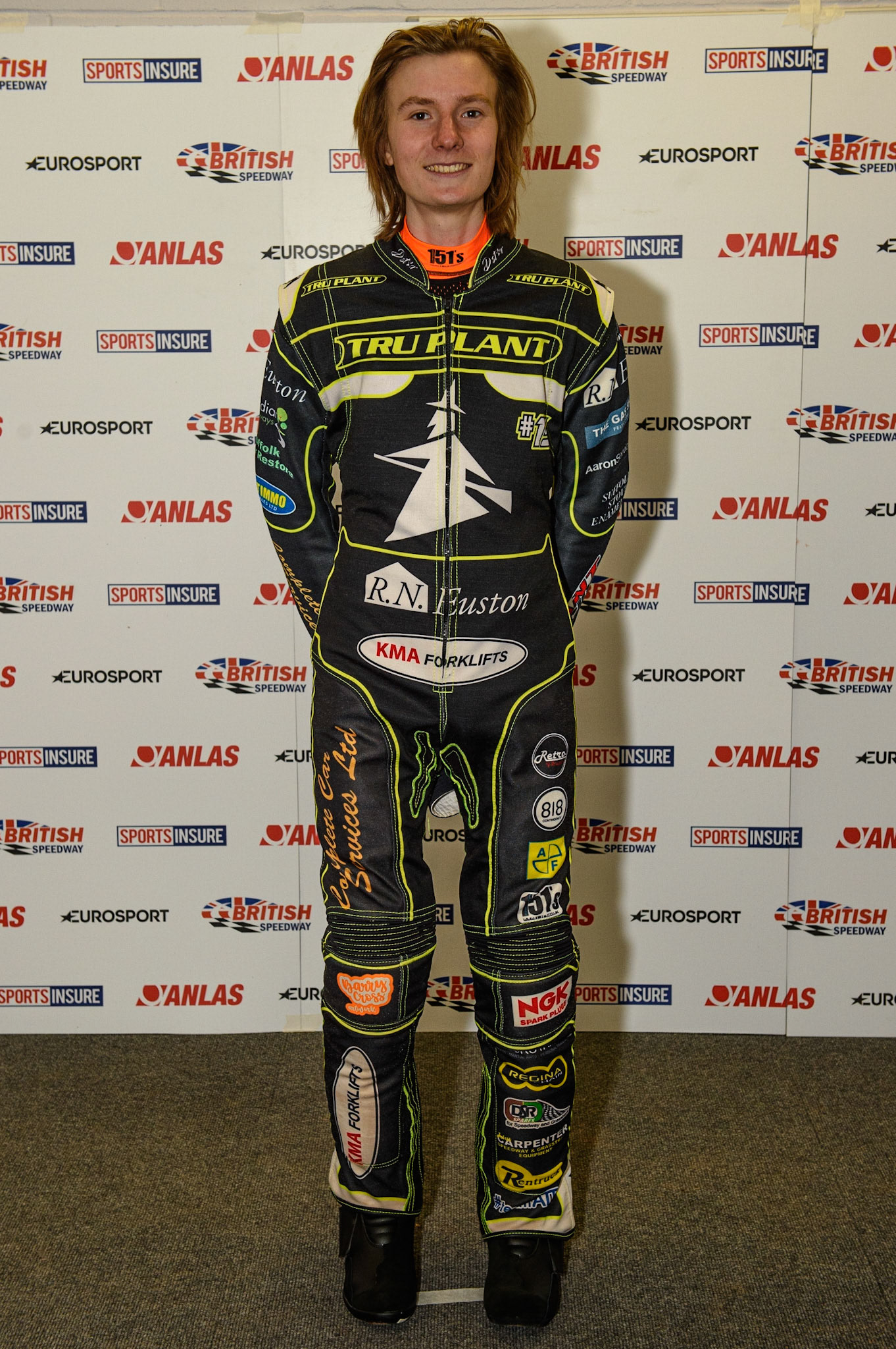 Photo: Ian CharlesDrew Kemp, Rising Star of Ipswich WitchesDiscovery Networks Eurosport Speedway Season Launch, National Speedway Stadium, Manchester Wednesday  12  May  2021