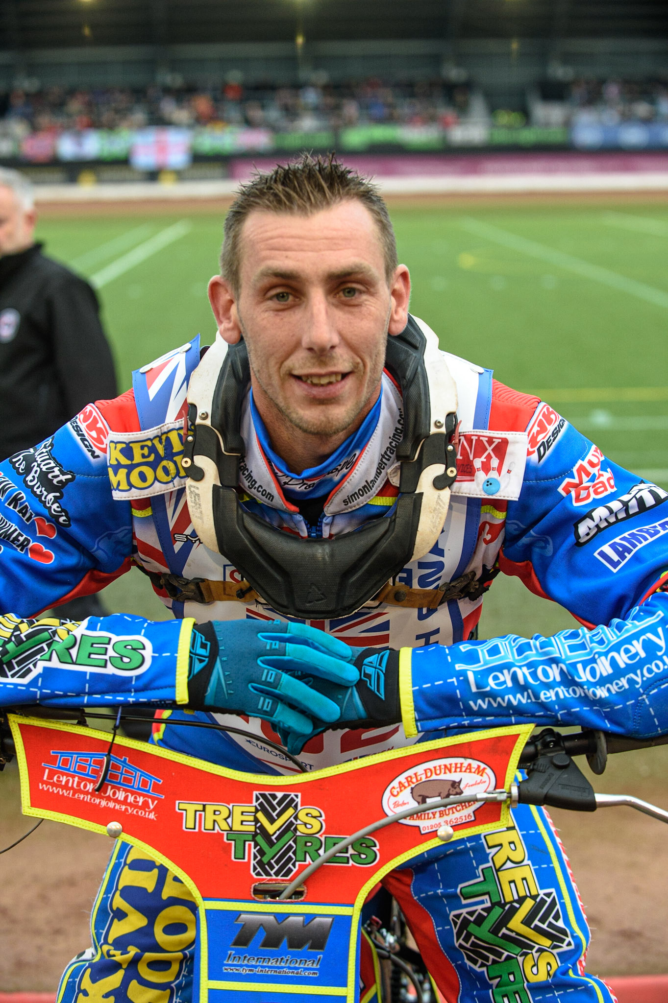 MANCHESTER, UK. AUGUST 16TH   Simon Lambert  during the Sports Insure British Speedway Finals at the National Speedway Stadium, Manchester on Monday 16th August 2021. (Credit: Ian Charles | MI News)