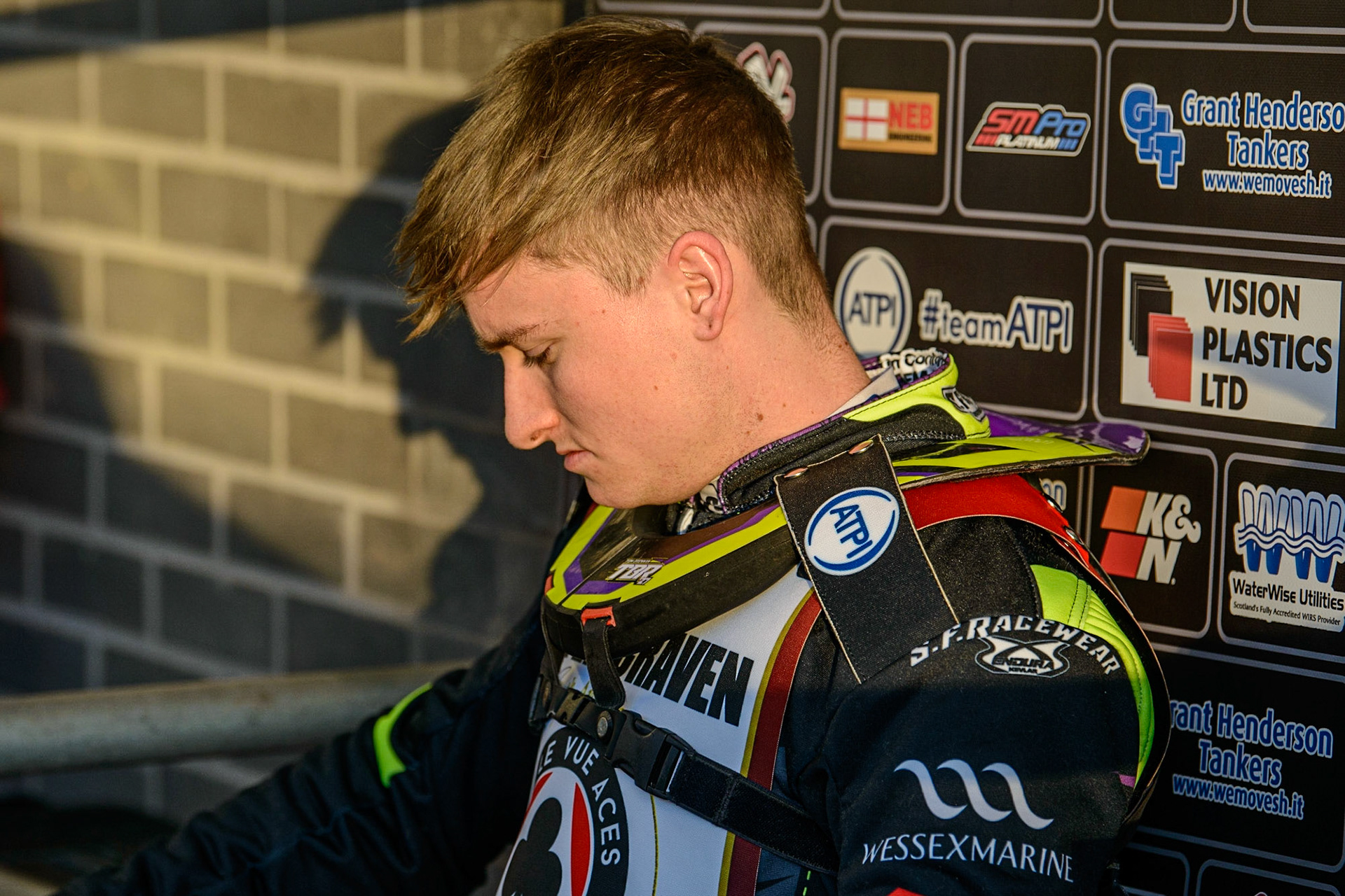 Tom Brennan  during the Peter Craven Memorial Trophy  at the National Speedway Stadium, Manchester on Monday 3rd April 2023. (Photo: Ian Charles | MI News)