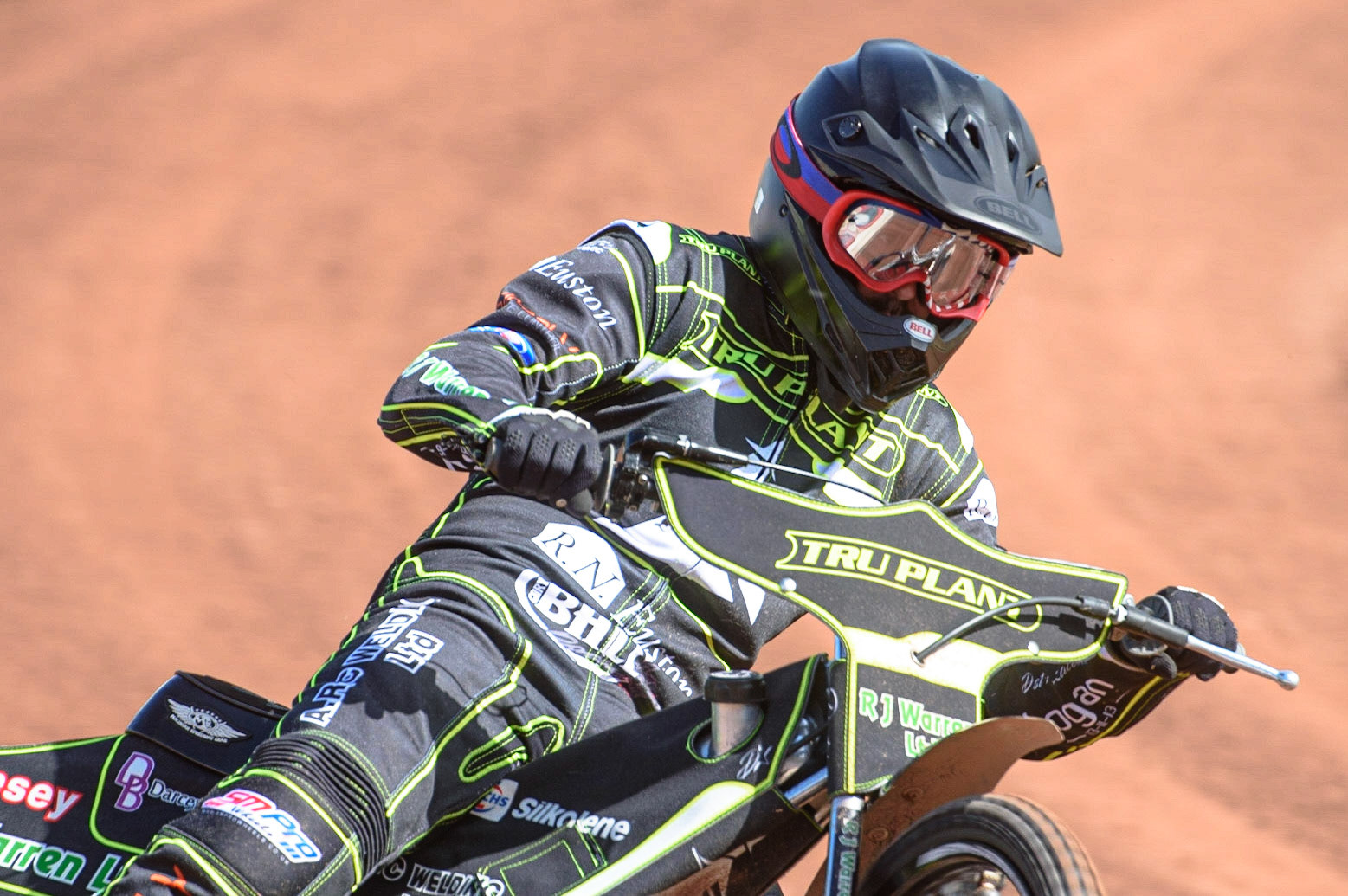 Photo: Ian CharlesDanny King In ActionDiscovery Networks Eurosport Speedway Season Launch, National Speedway Stadium, Manchester Wednesday  12  May  2021