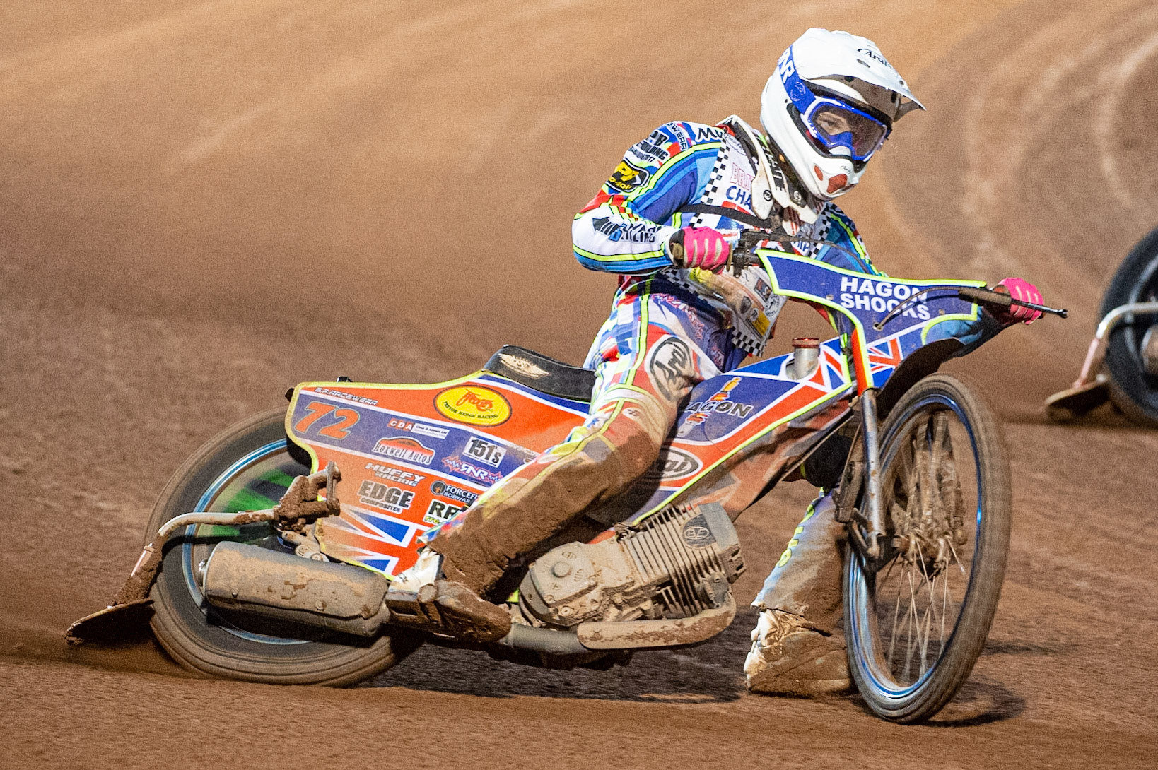 Photo: Ian CharlesJake Mulford in action  (500cc A Class)British Youth Speedway Championship (Round 5), National Speedway Stadium, Manchester Saturday  10  October  2020