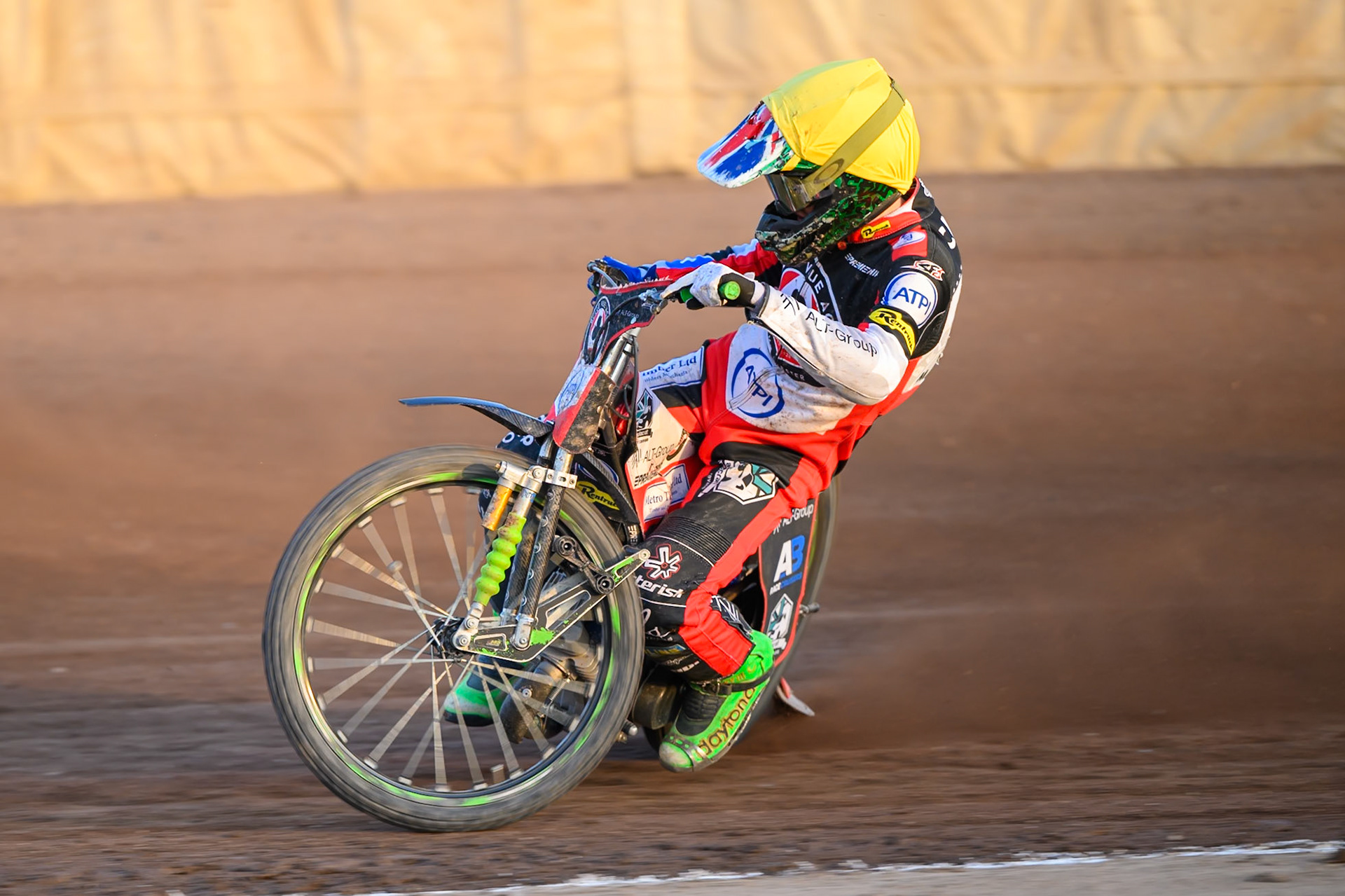 Will Cairns of Belle Vue Aces   in action during the Rowe Motor Oil Premiership match between Northampton Foxes and Belle Vue Aces at Northampton International Shaleway, Northampton on Thursday 13th August 2026. (Photo: Ian Charles | MI News)